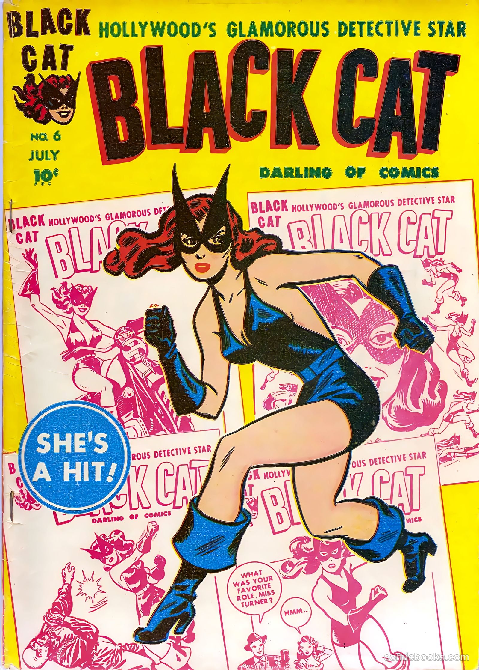 Black Cat Comics #6