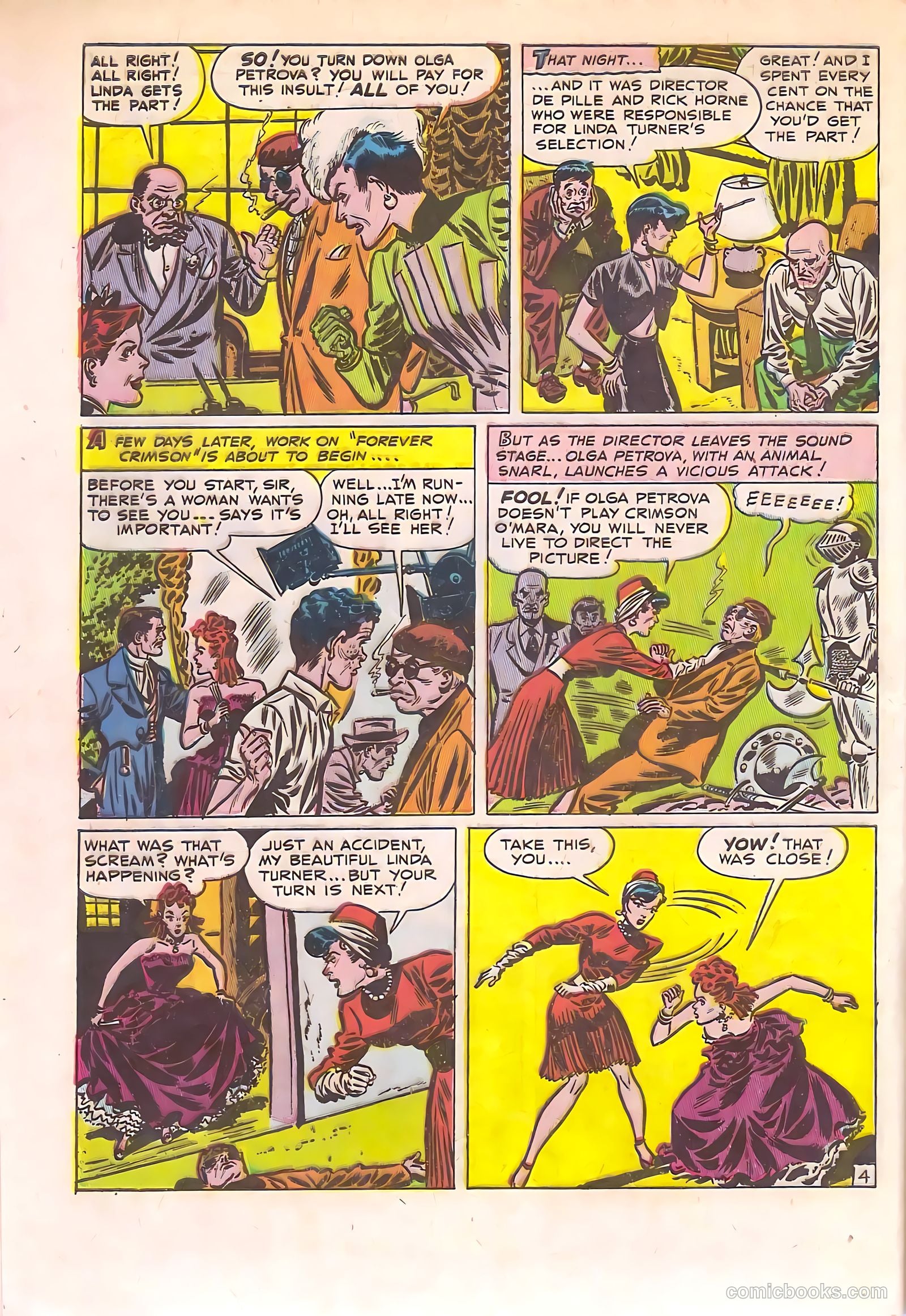 Black Cat Comics #6 (1947) — page 6 of 52