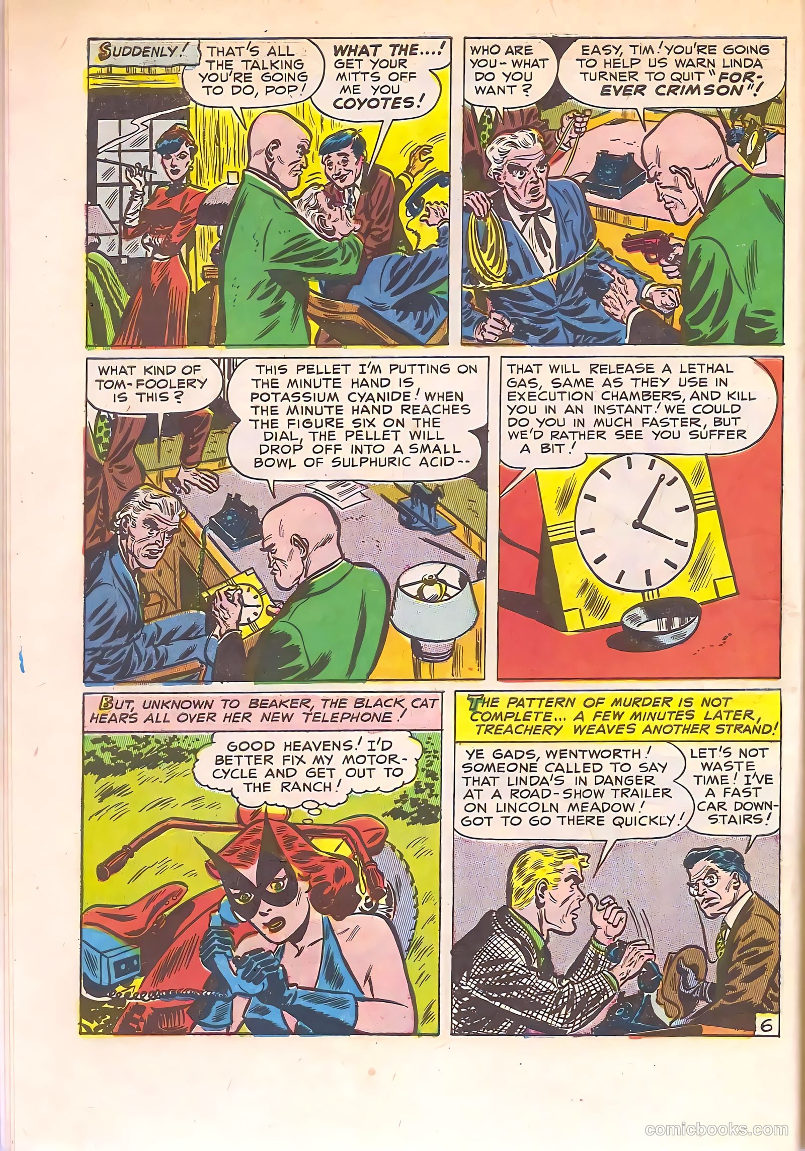 Black Cat Comics #6 (1947) — page 8 of 52