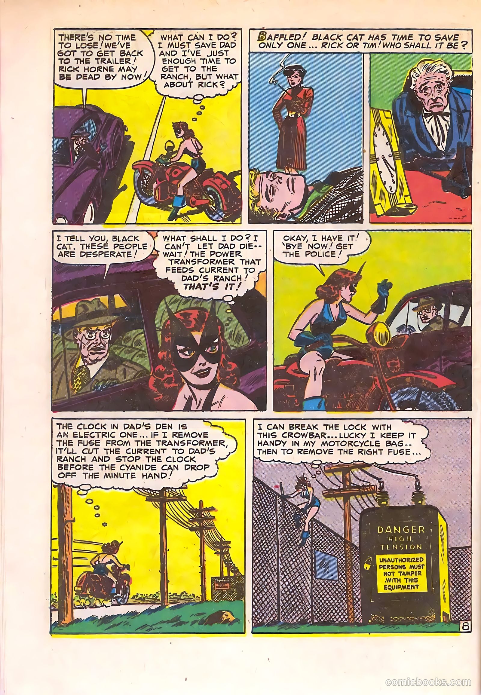 Black Cat Comics #6 (1947) — page 10 of 52