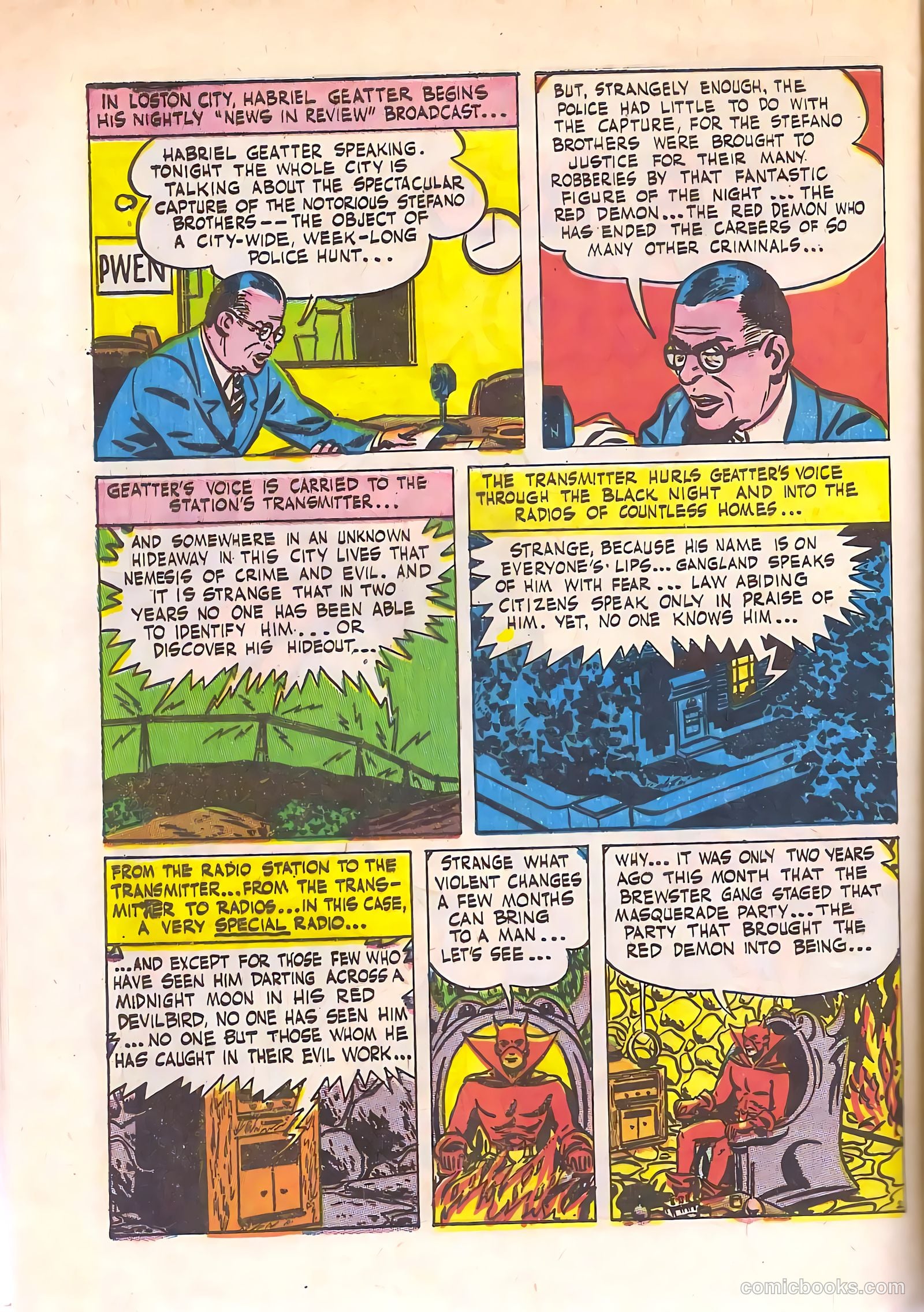 Black Cat Comics #6 (1947) — page 40 of 52
