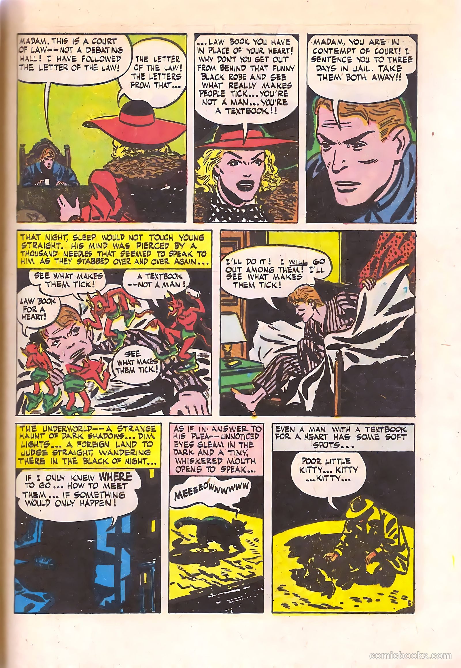 Black Cat Comics #6 (1947) — page 43 of 52
