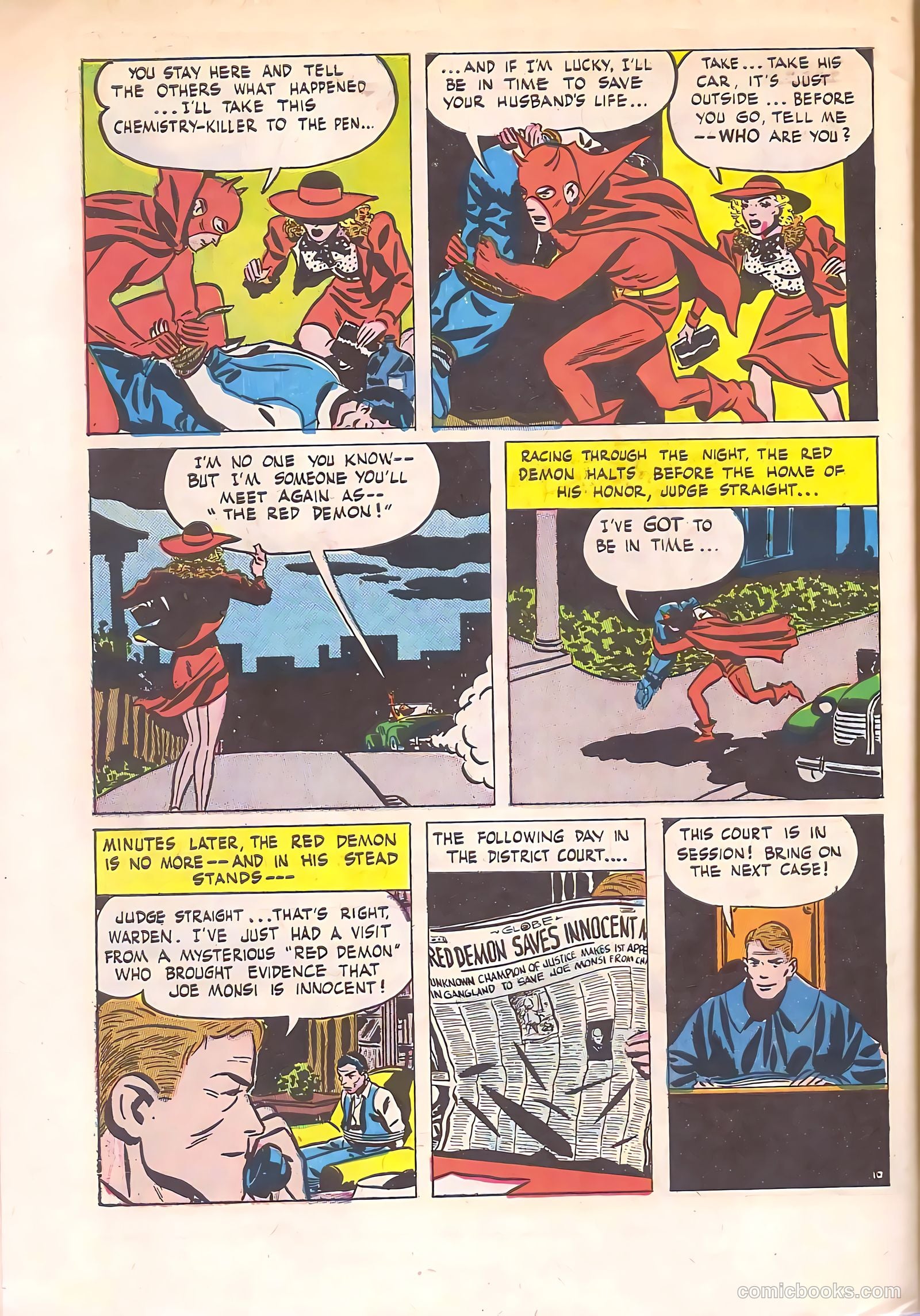 Black Cat Comics #6 (1947) — page 48 of 52