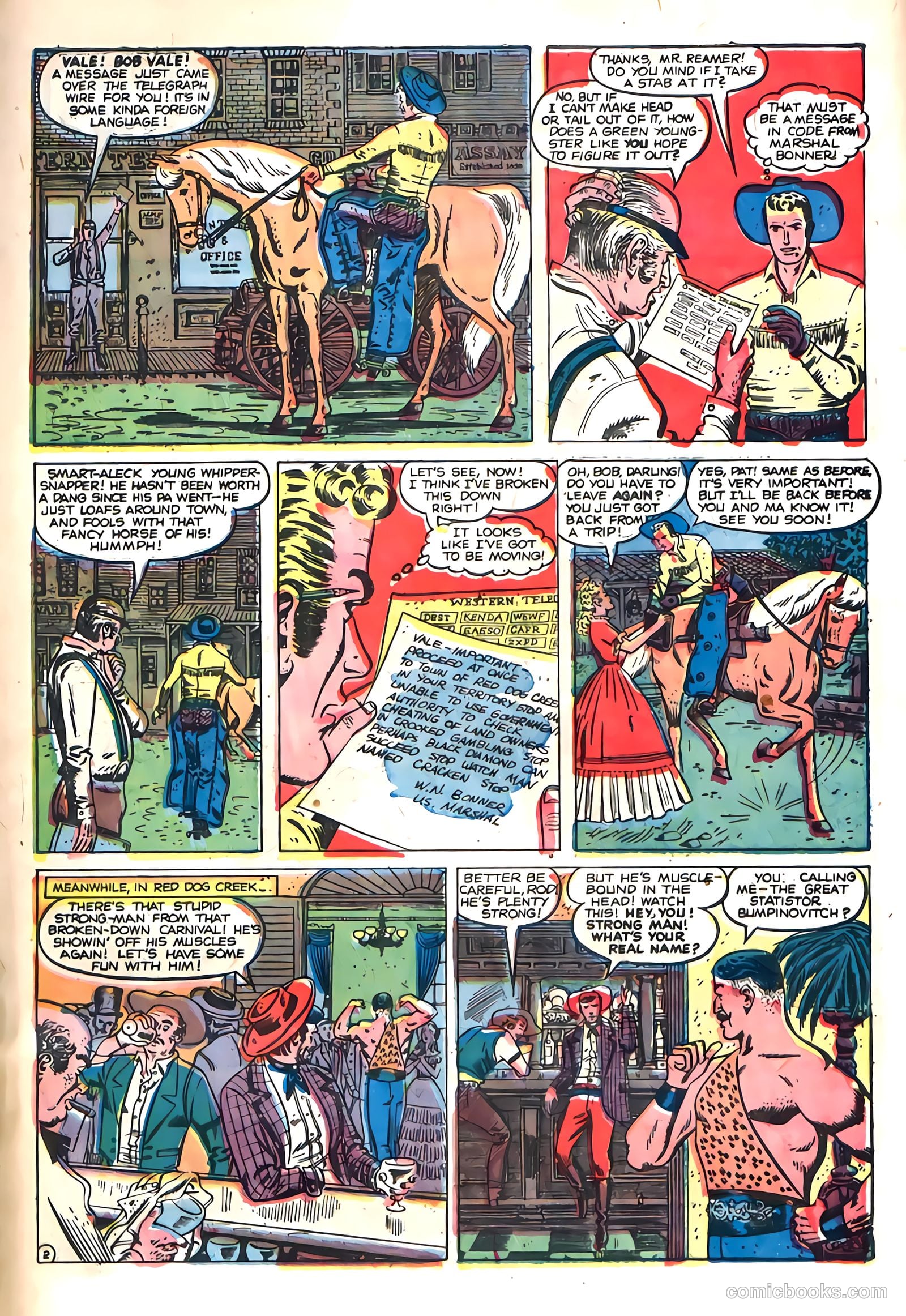 Black Diamond Western #10 (1949) — page 4 of 52