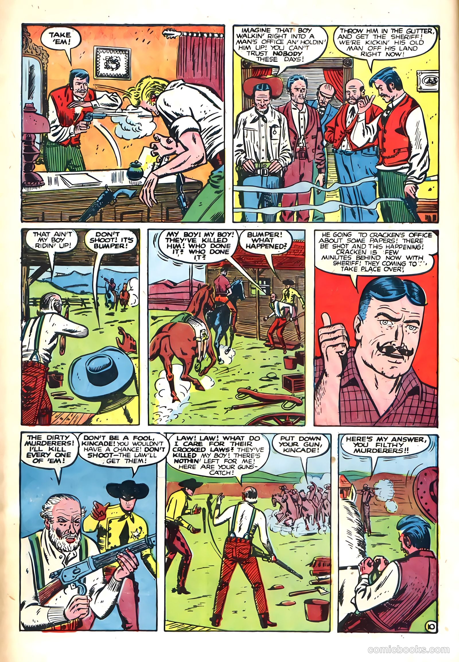 Black Diamond Western #10 (1949) — page 12 of 52