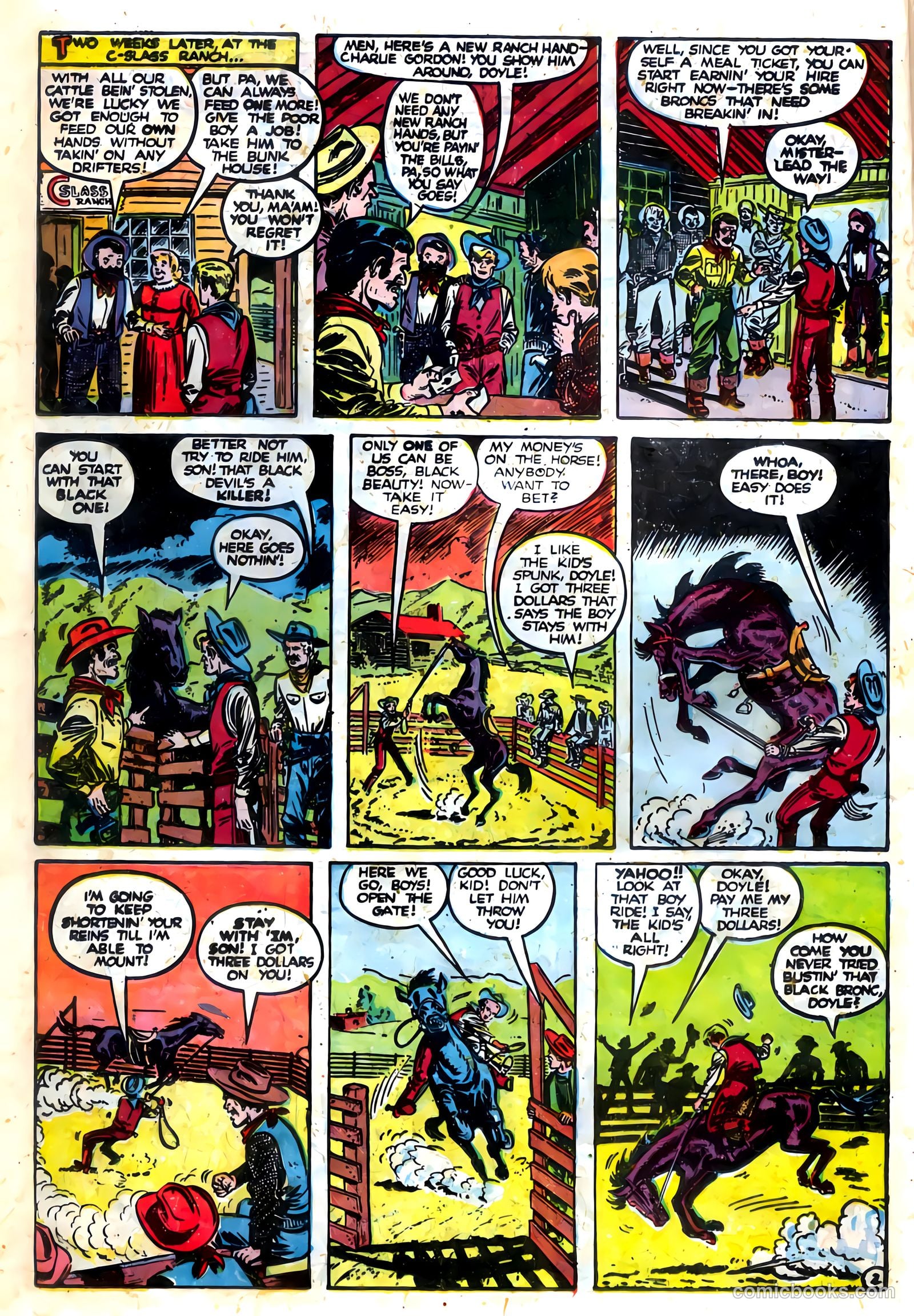 Black Diamond Western #10 (1949) — page 18 of 52