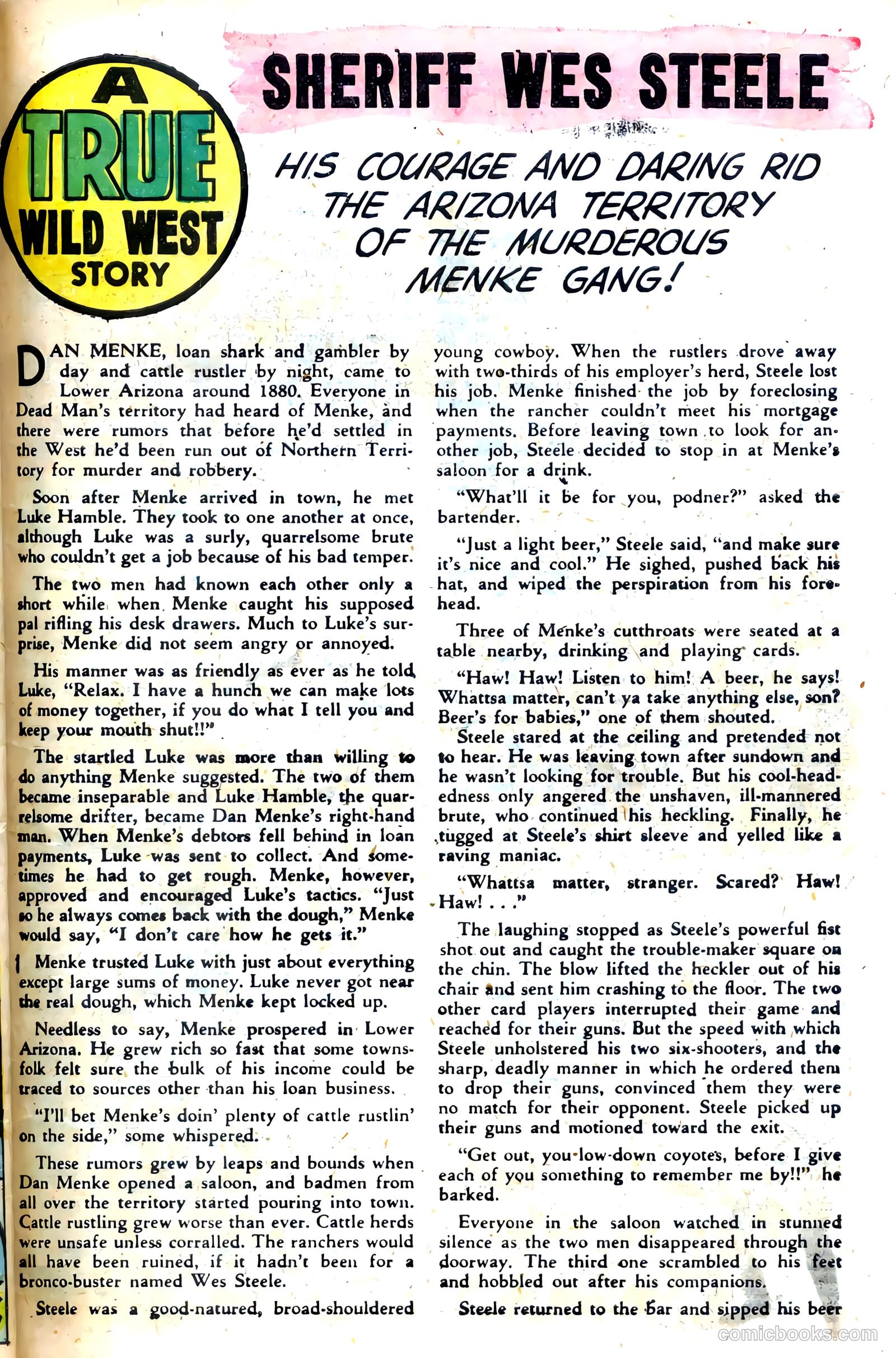 Black Diamond Western #10 (1949) — page 38 of 52