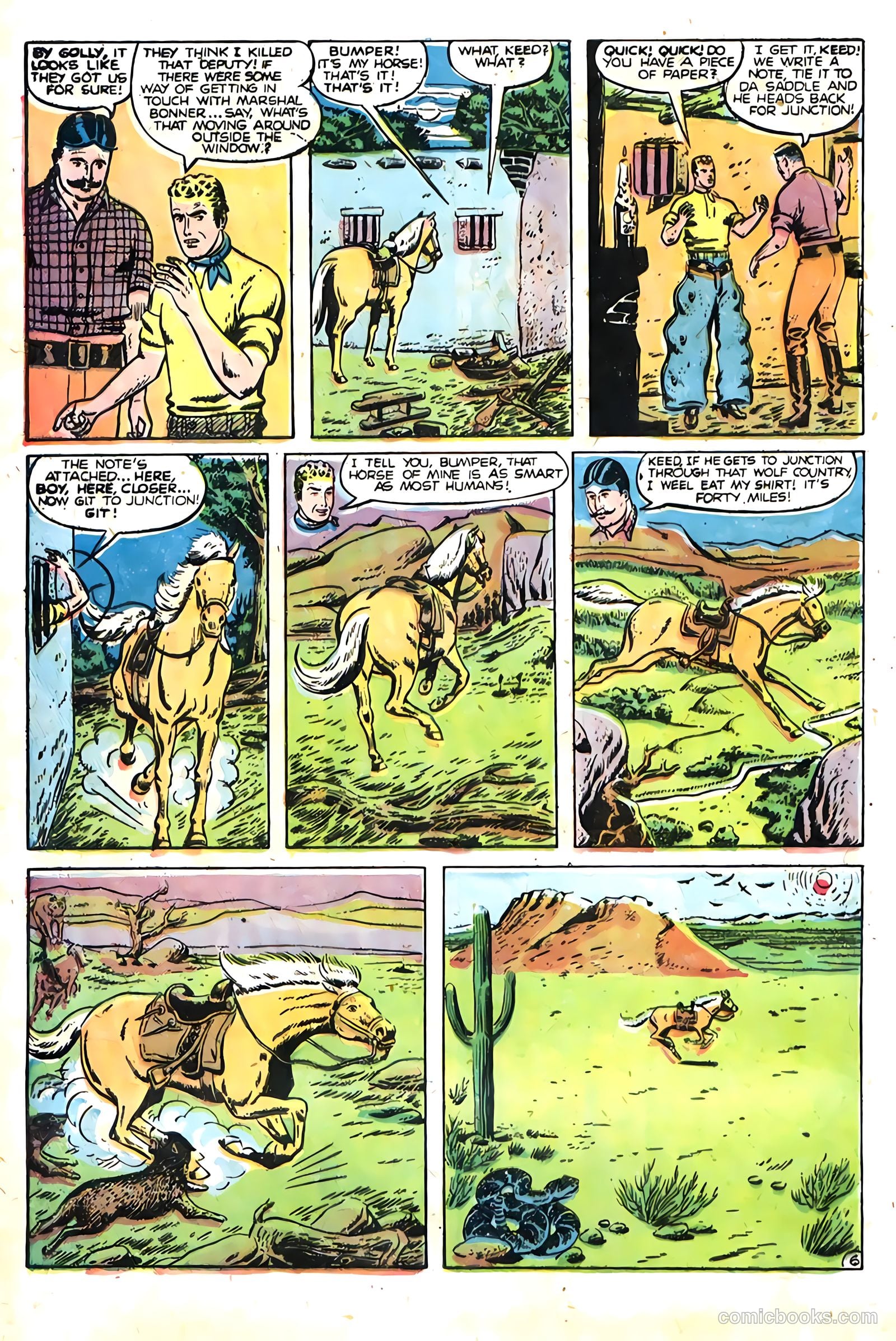 Black Diamond Western #11 (1949) — page 9 of 53