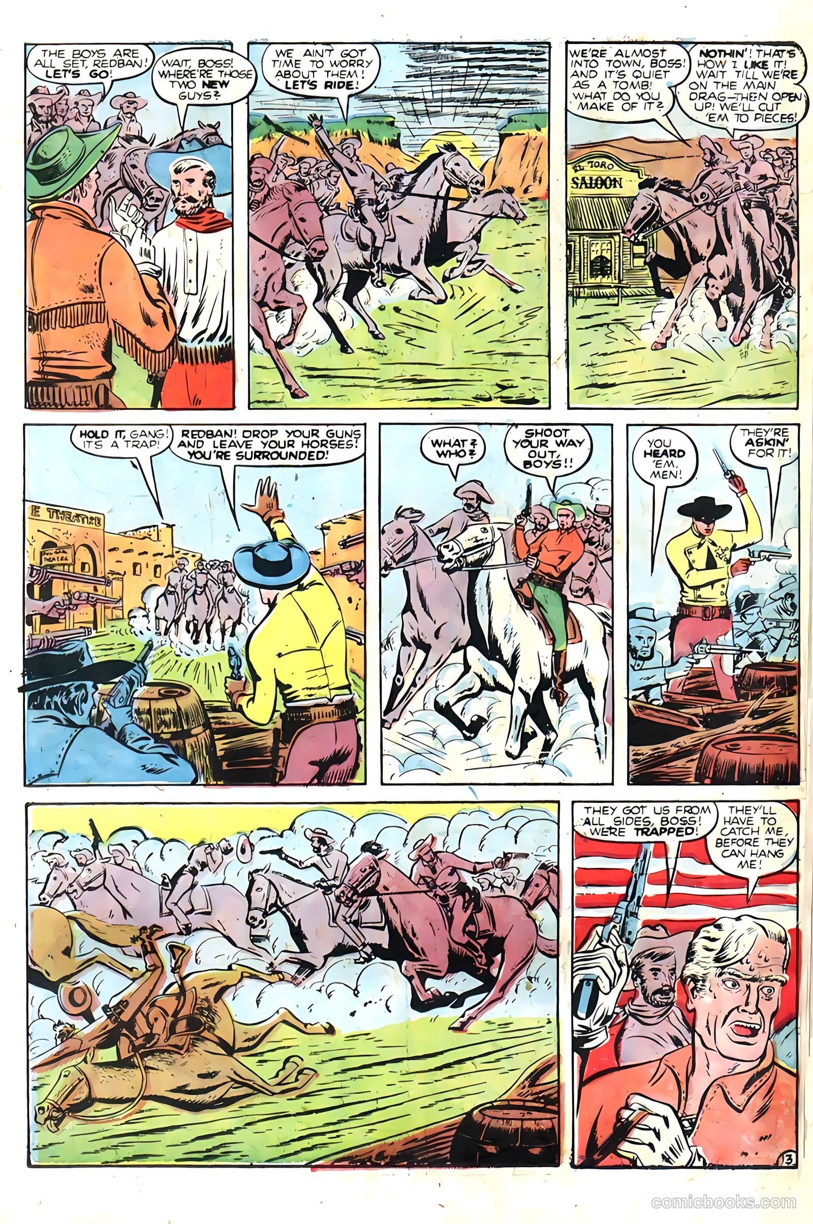 Black Diamond Western #11 (1949) — page 16 of 53