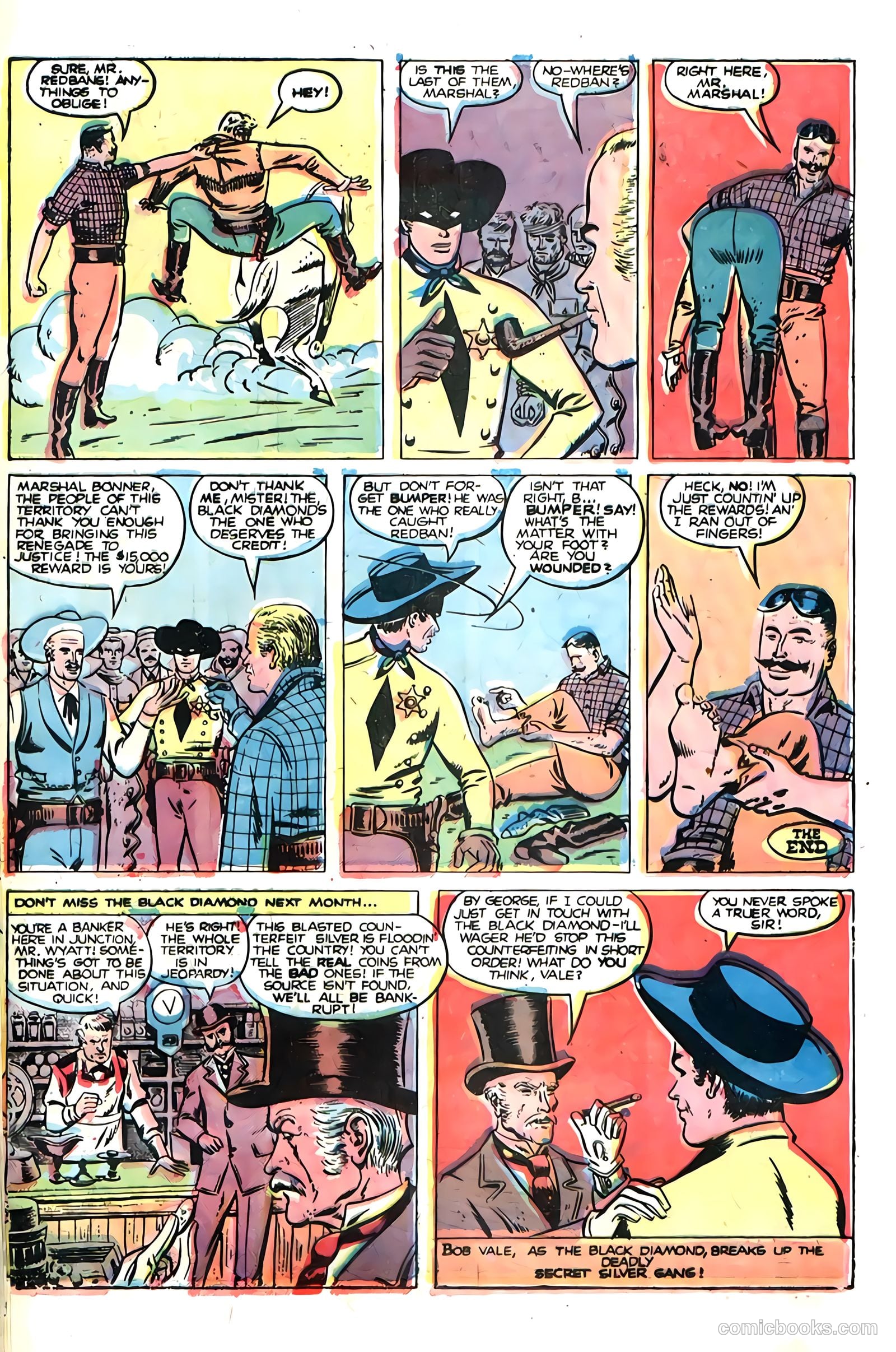 Black Diamond Western #11 (1949) — page 17 of 53