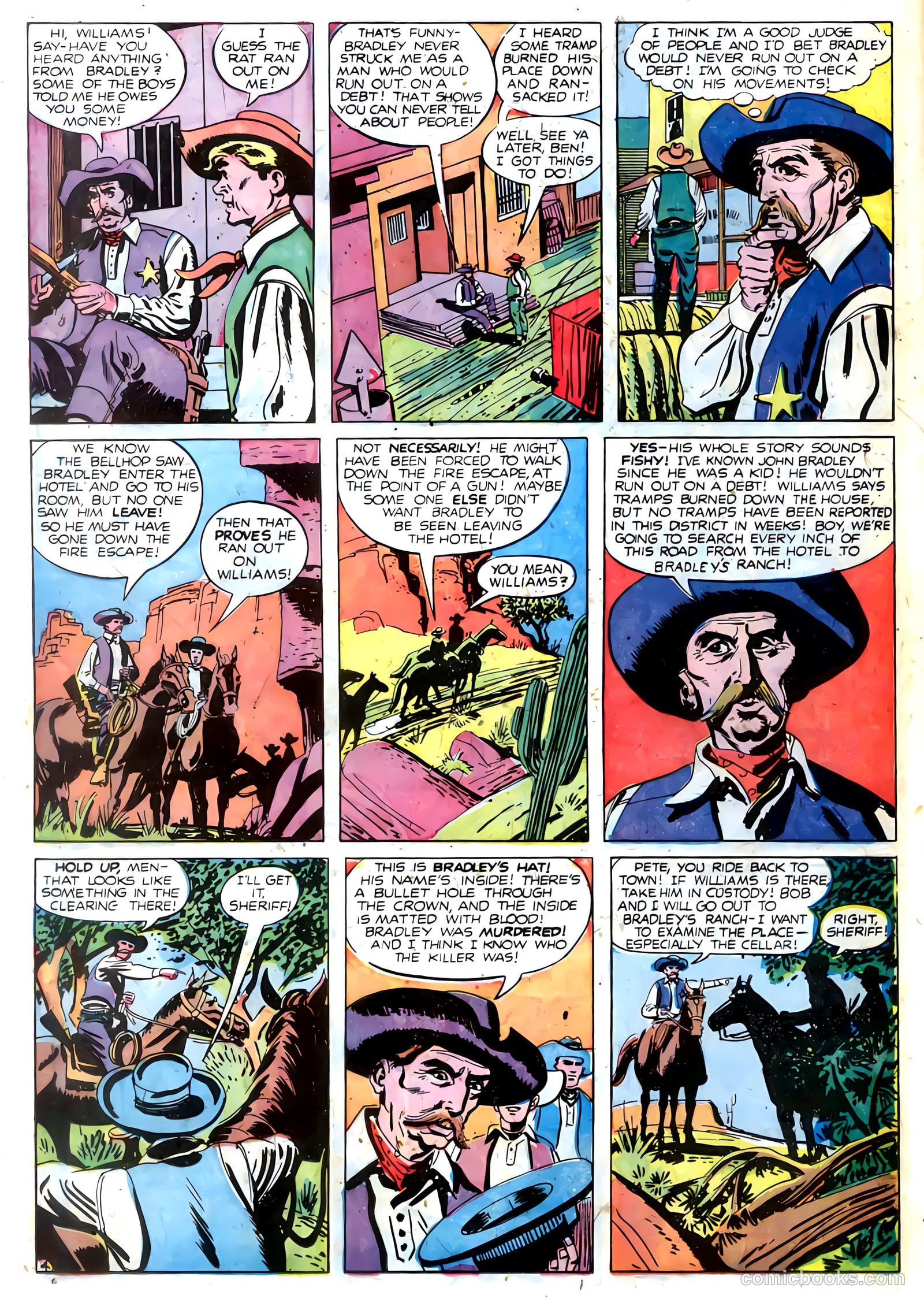 Black Diamond Western #11 (1949) — page 23 of 53