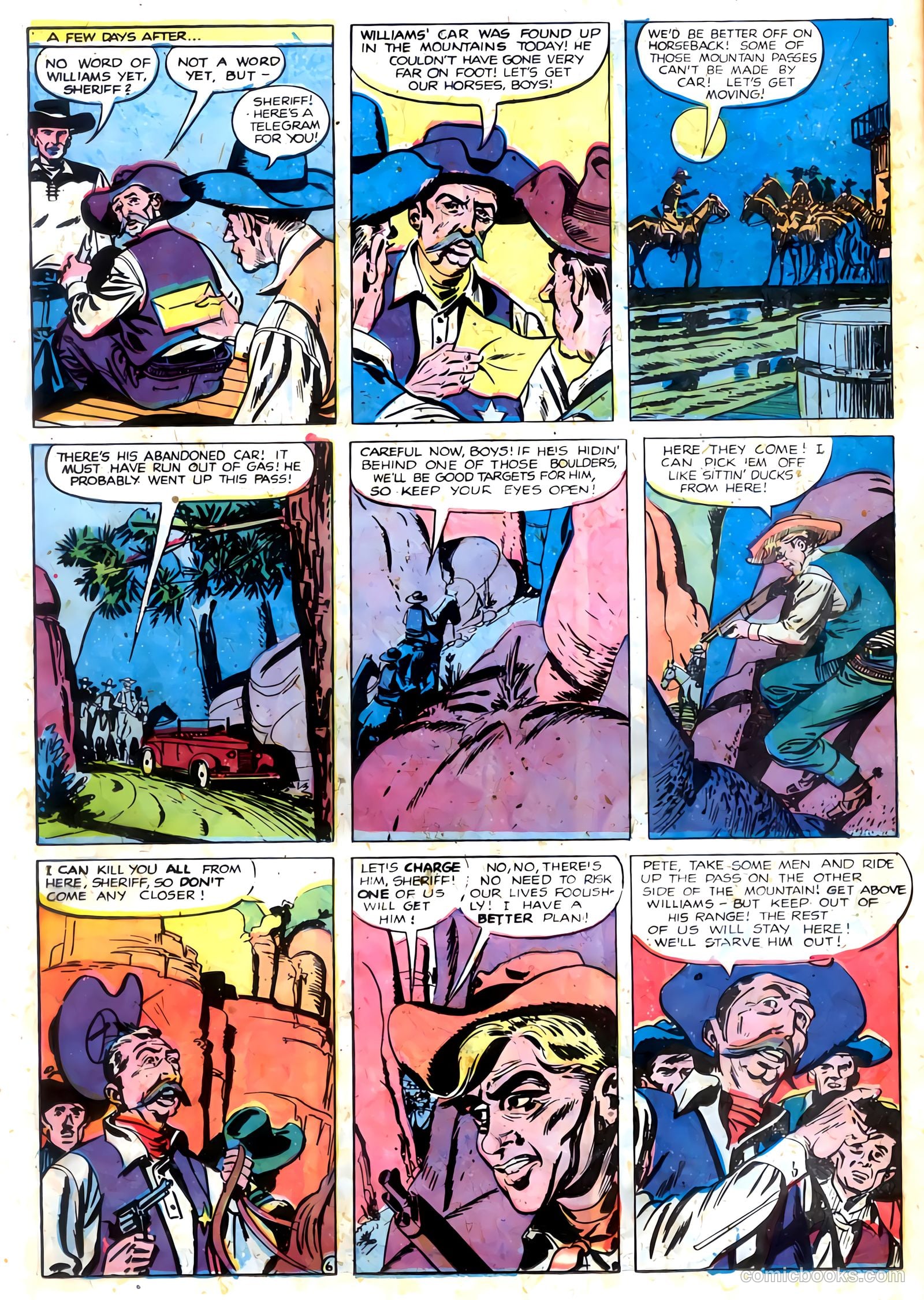 Black Diamond Western #11 (1949) — page 25 of 53