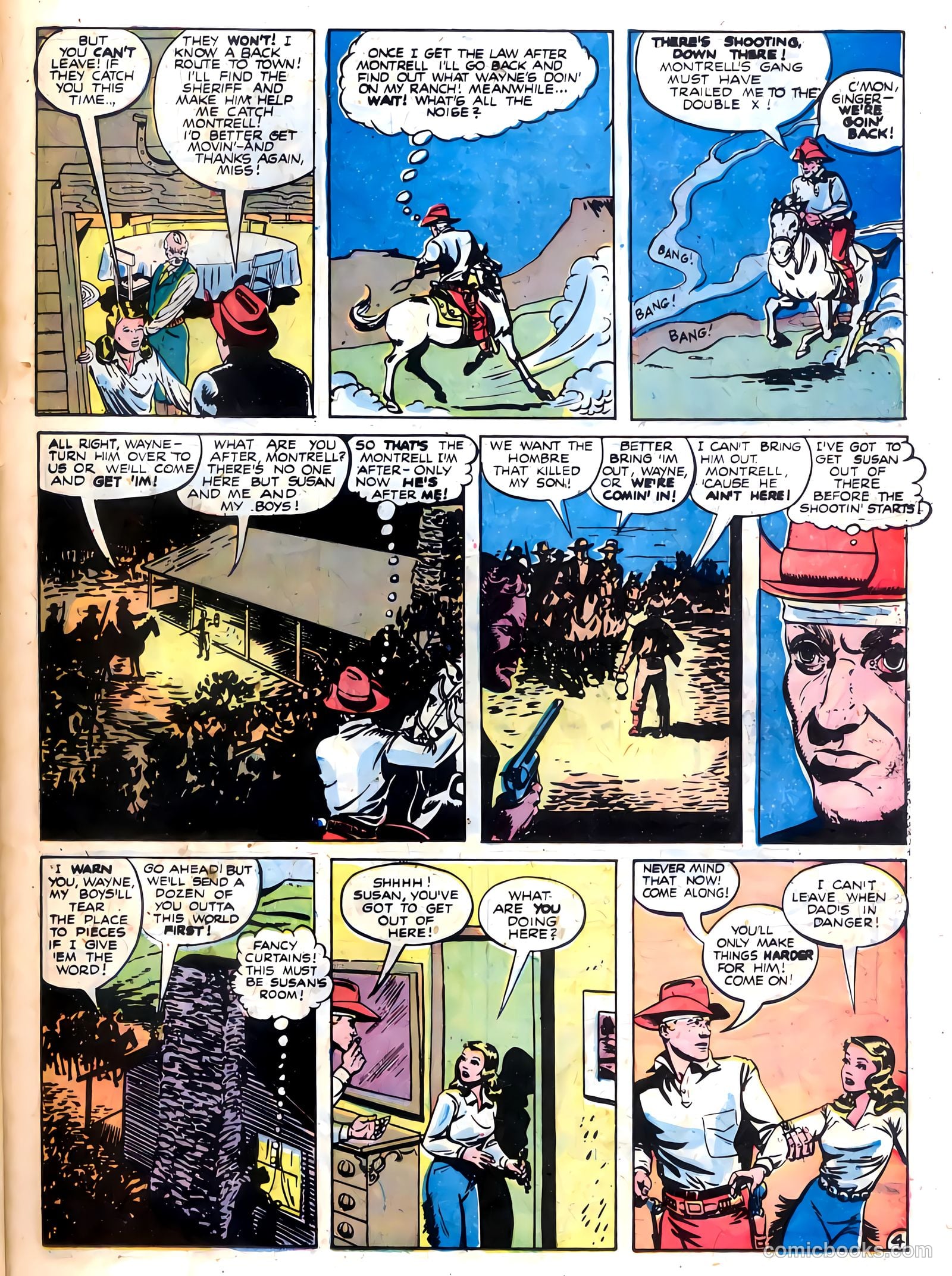 Black Diamond Western #11 (1949) — page 32 of 53