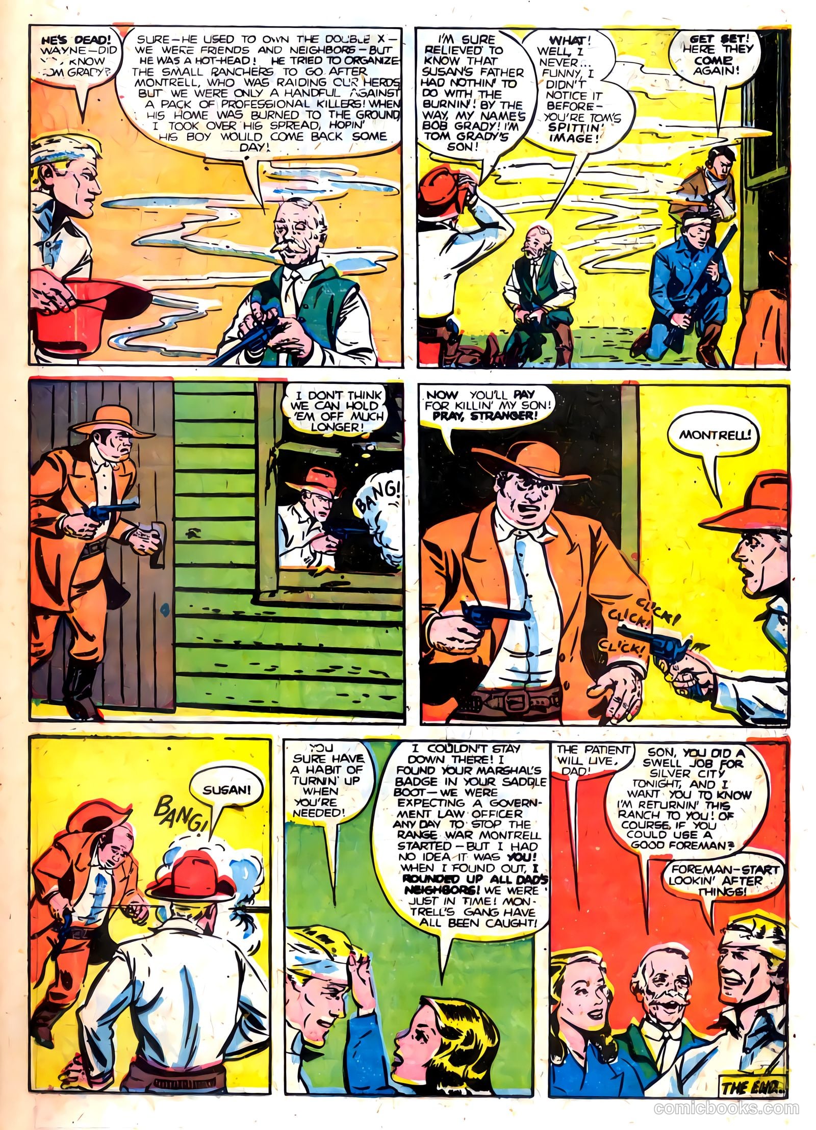 Black Diamond Western #11 (1949) — page 34 of 53