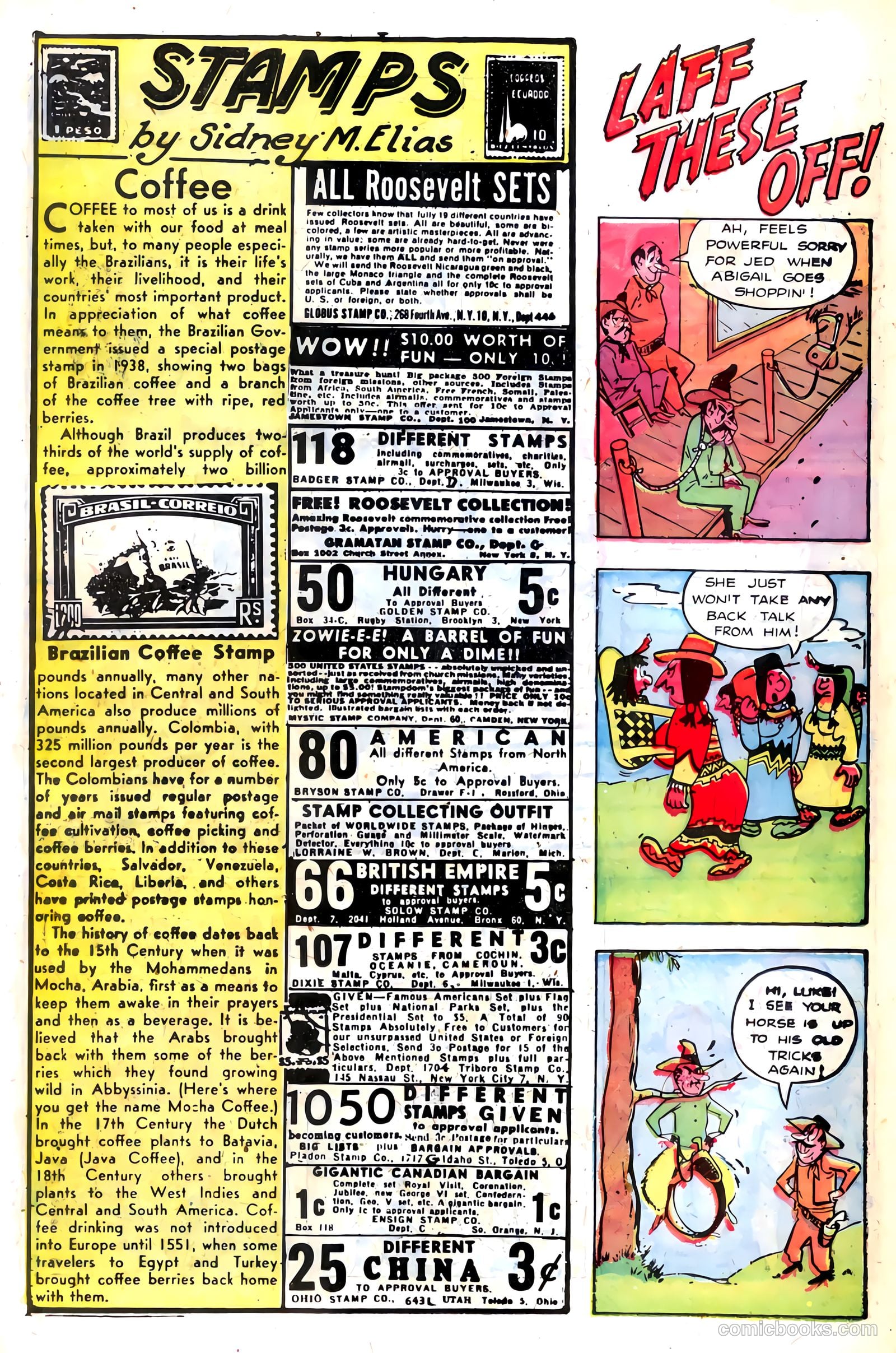 Black Diamond Western #11 (1949) — page 35 of 53