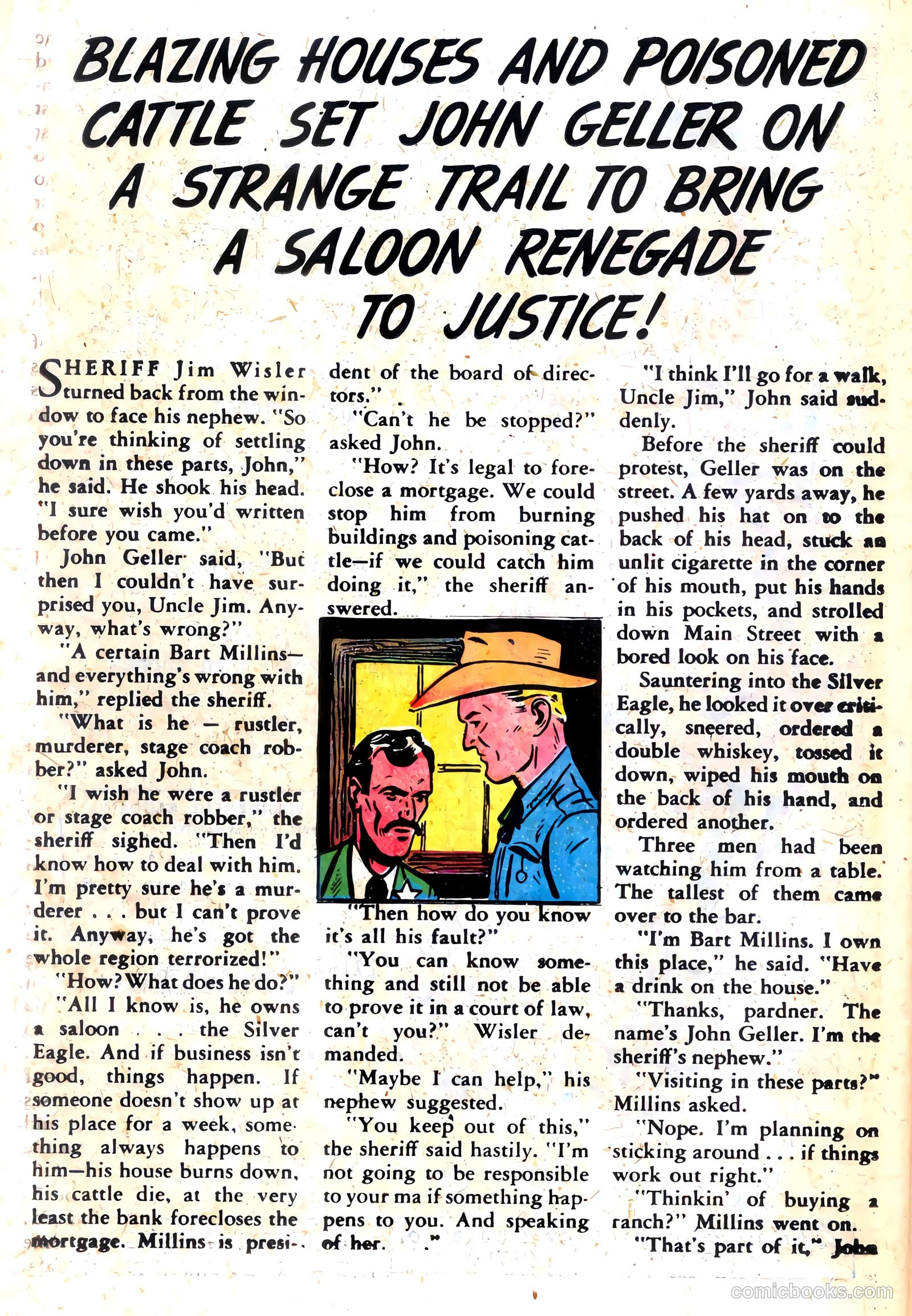 Black Diamond Western #11 (1949) — page 37 of 53