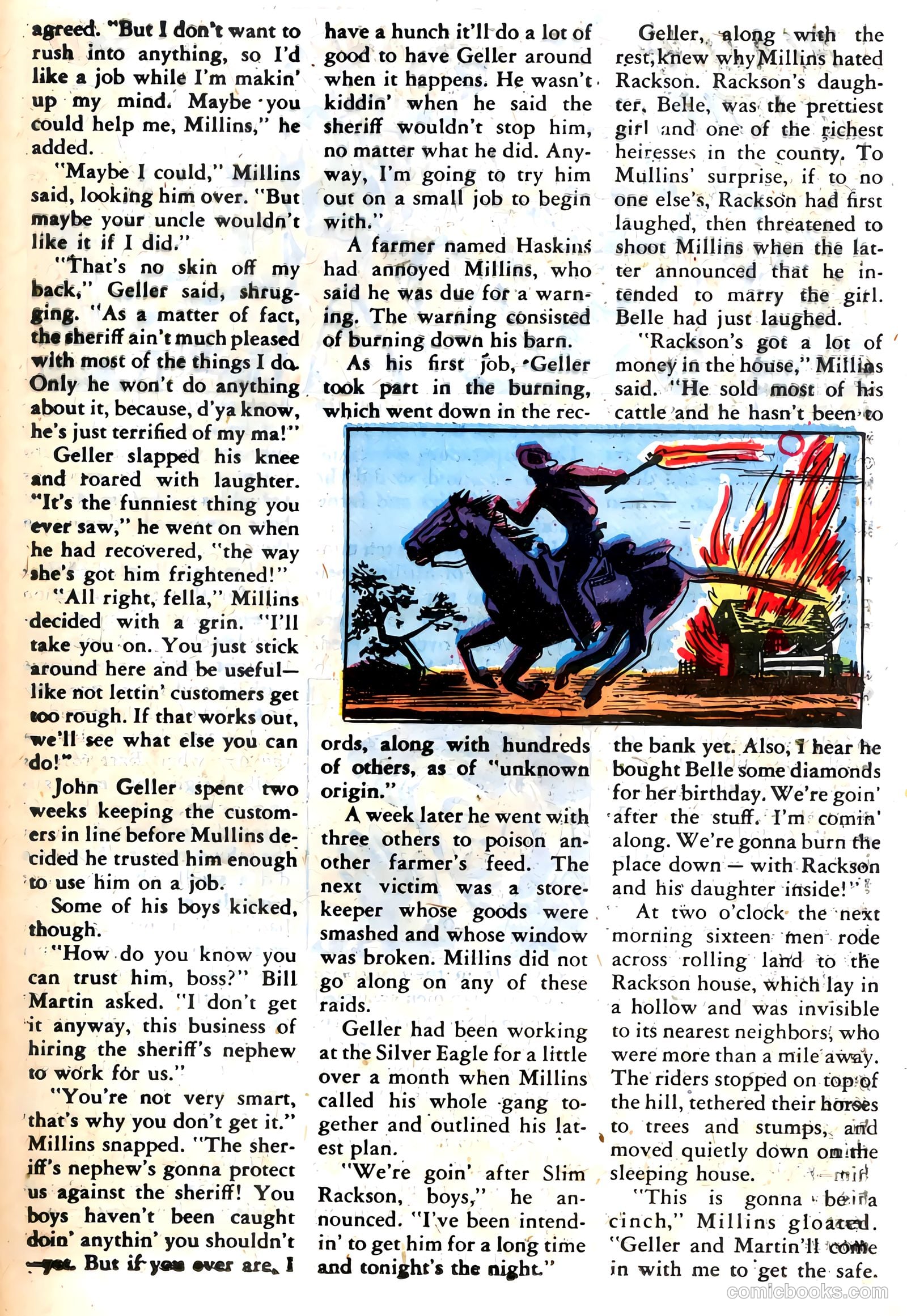 Black Diamond Western #11 (1949) — page 38 of 53