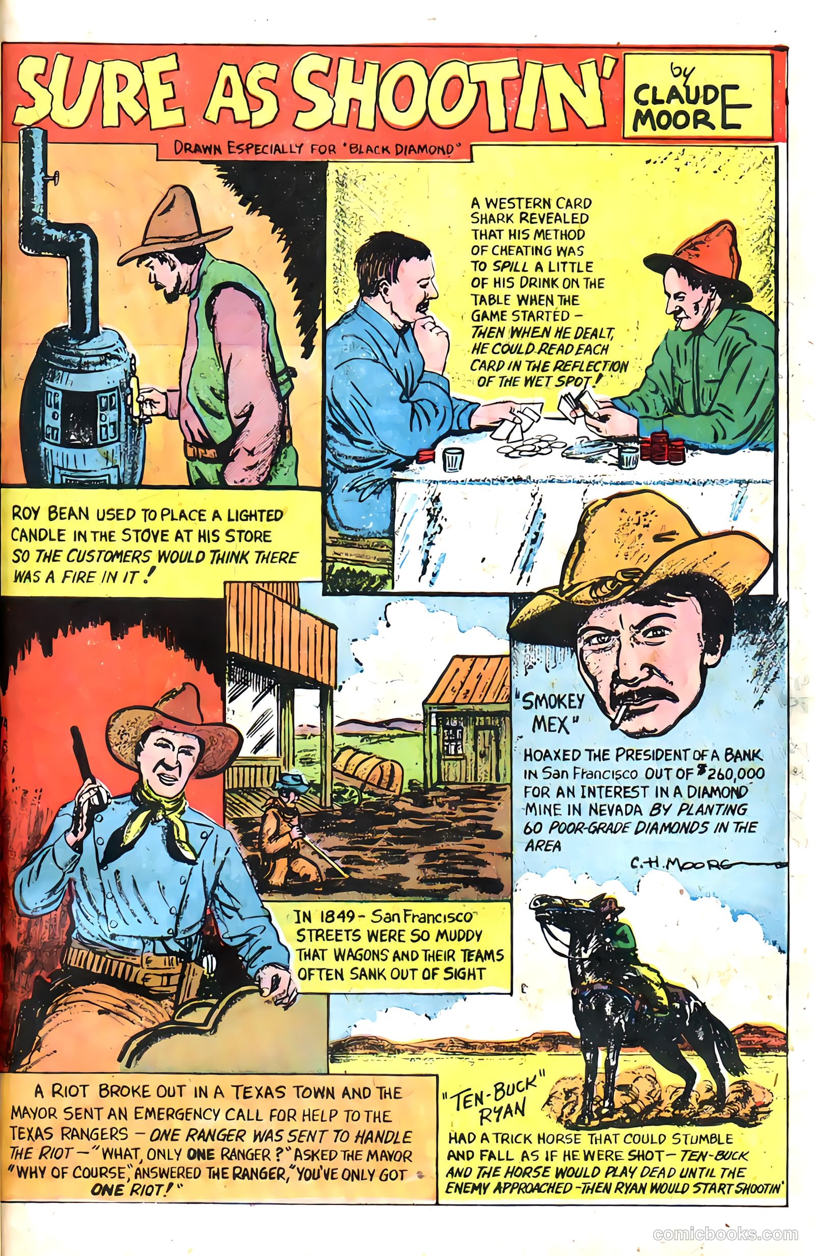 Black Diamond Western #11 (1949) — page 40 of 53