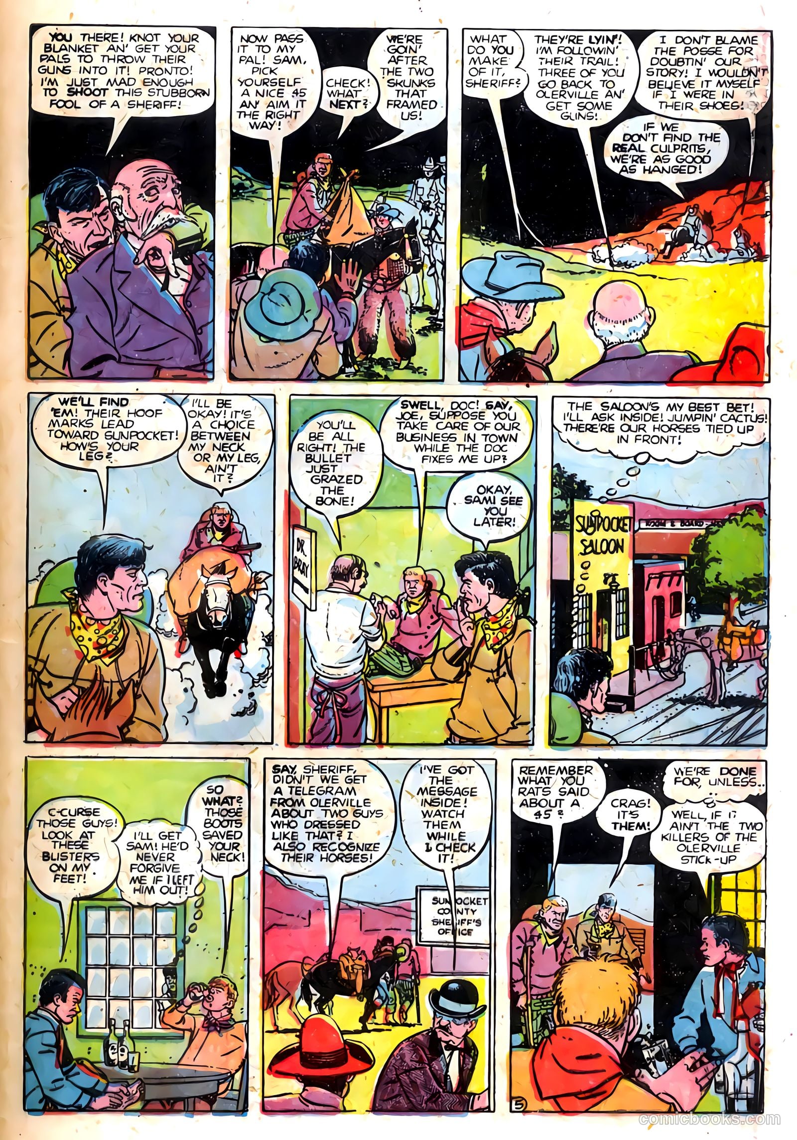 Black Diamond Western #11 (1949) — page 46 of 53