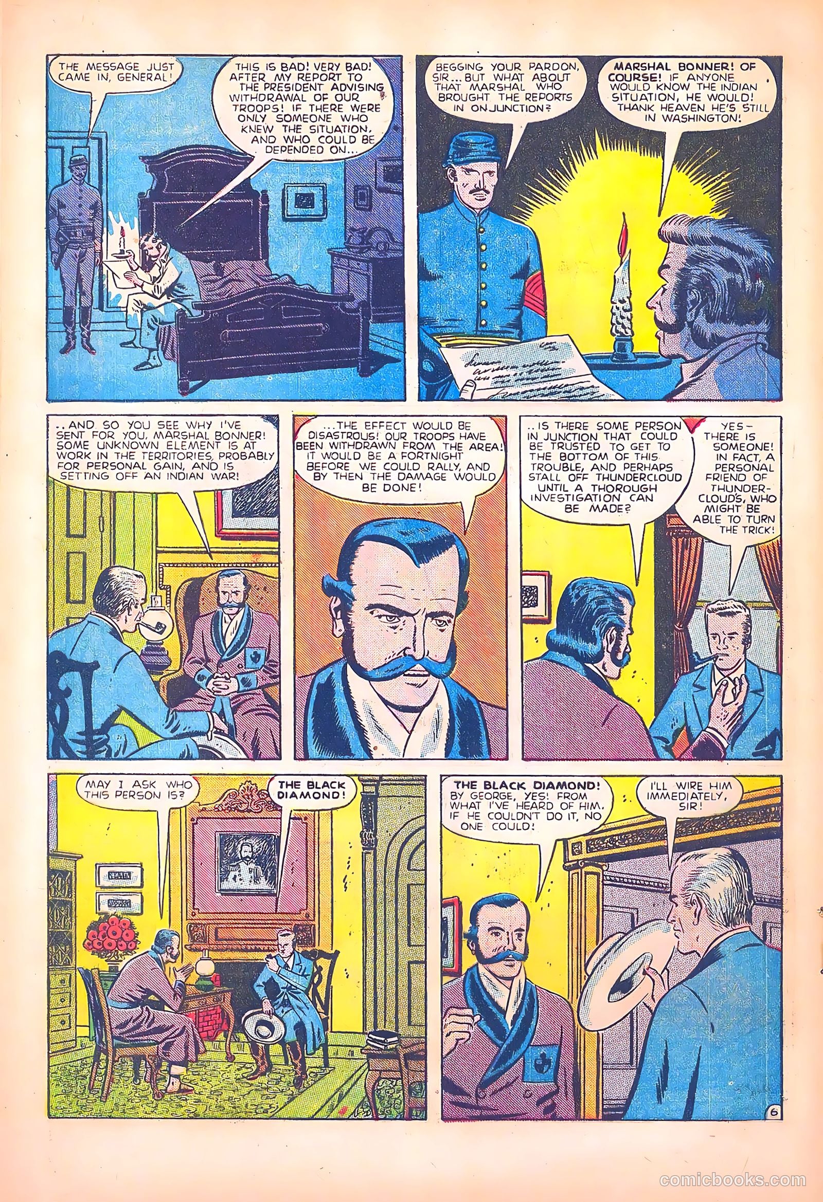 Black Diamond Western #13 (1949) — page 8 of 53