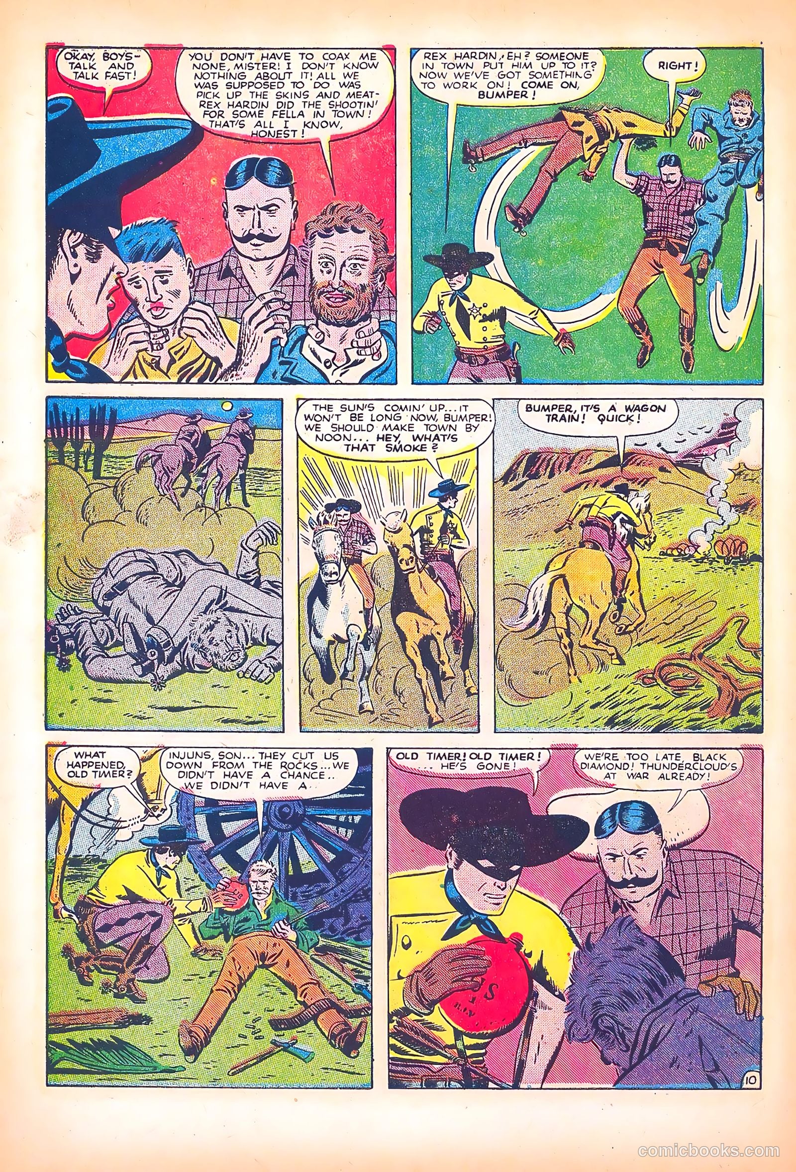 Black Diamond Western #13 (1949) — page 12 of 53