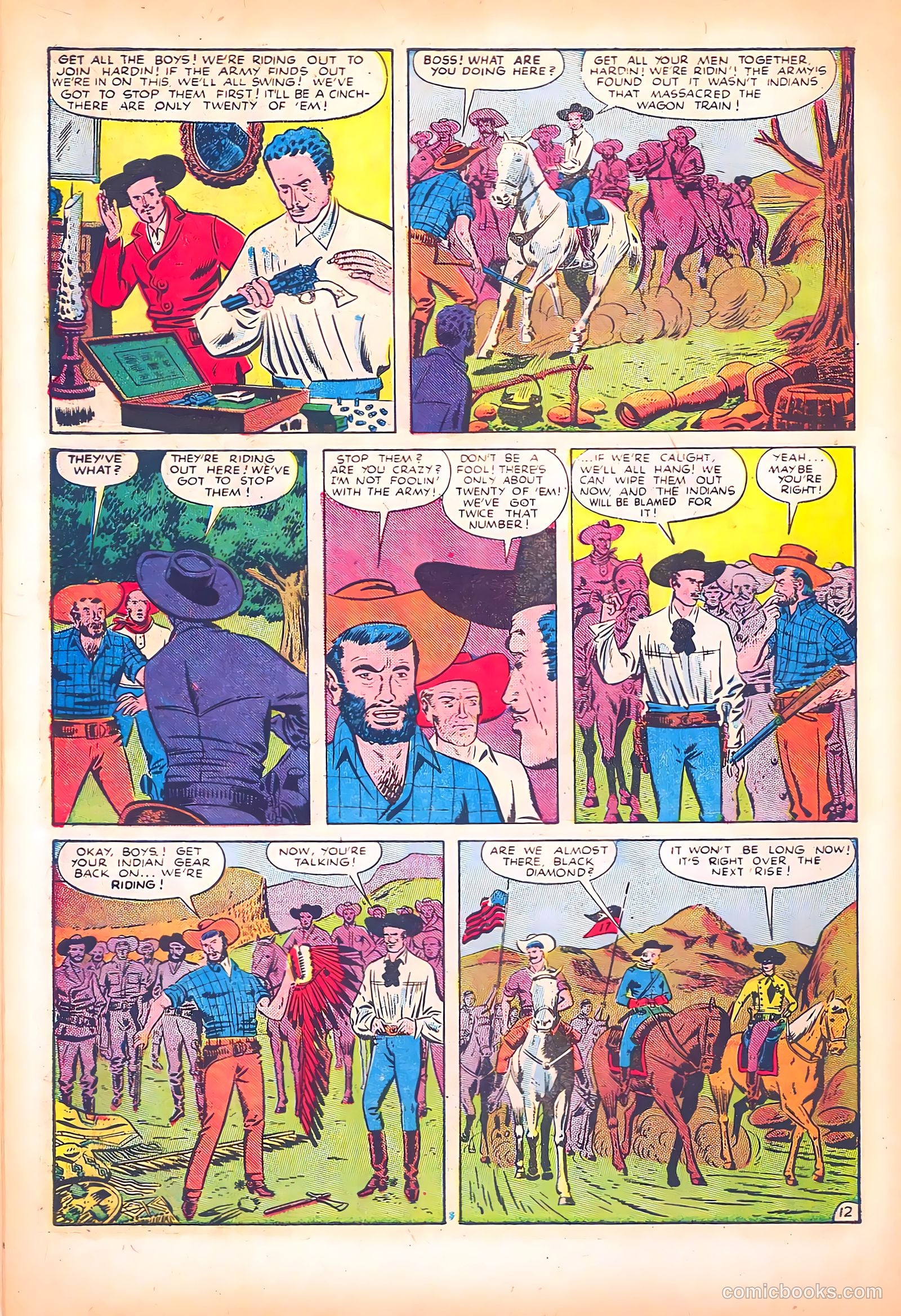 Black Diamond Western #13 (1949) — page 14 of 53