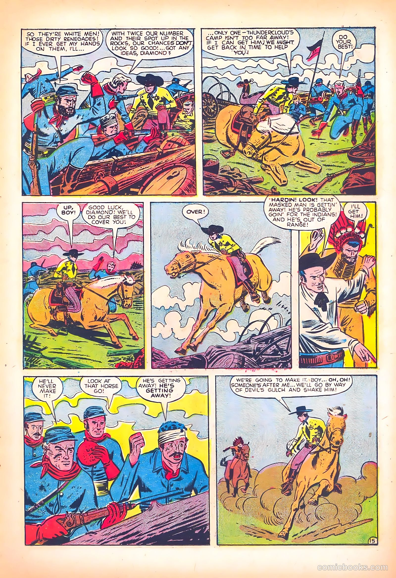 Black Diamond Western #13 (1949) — page 17 of 53