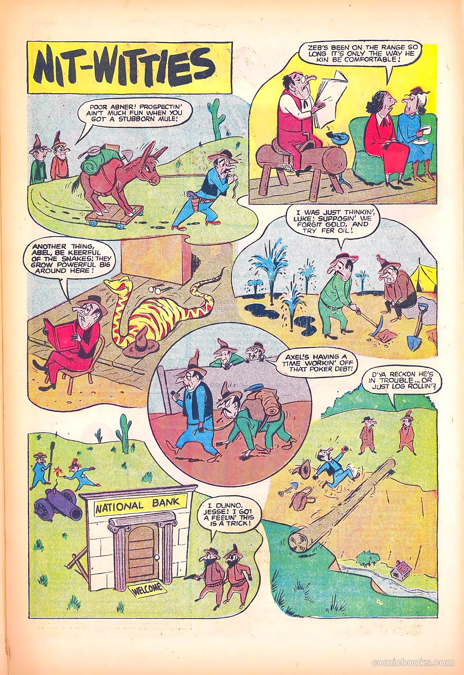 Black Diamond Western #13 (1949) — page 33 of 53