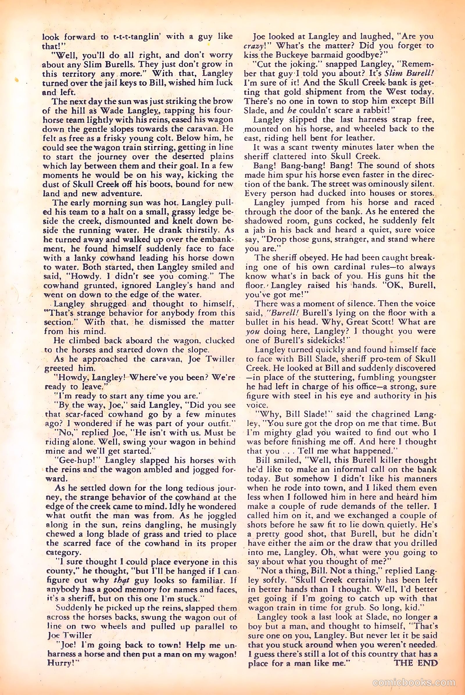 Black Diamond Western #13 (1949) — page 36 of 53