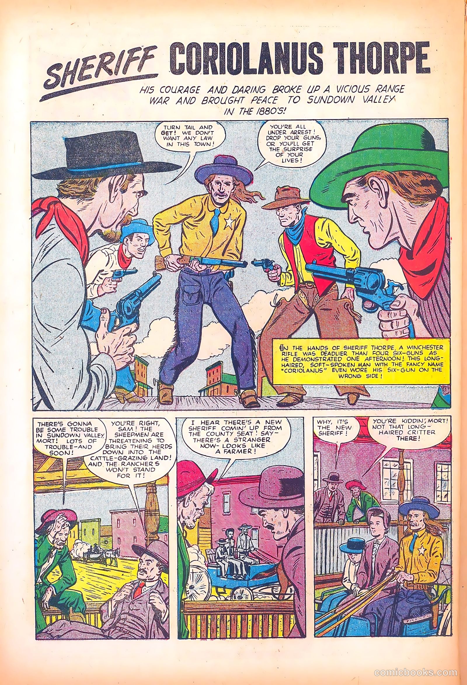 Black Diamond Western #13 (1949) — page 38 of 53