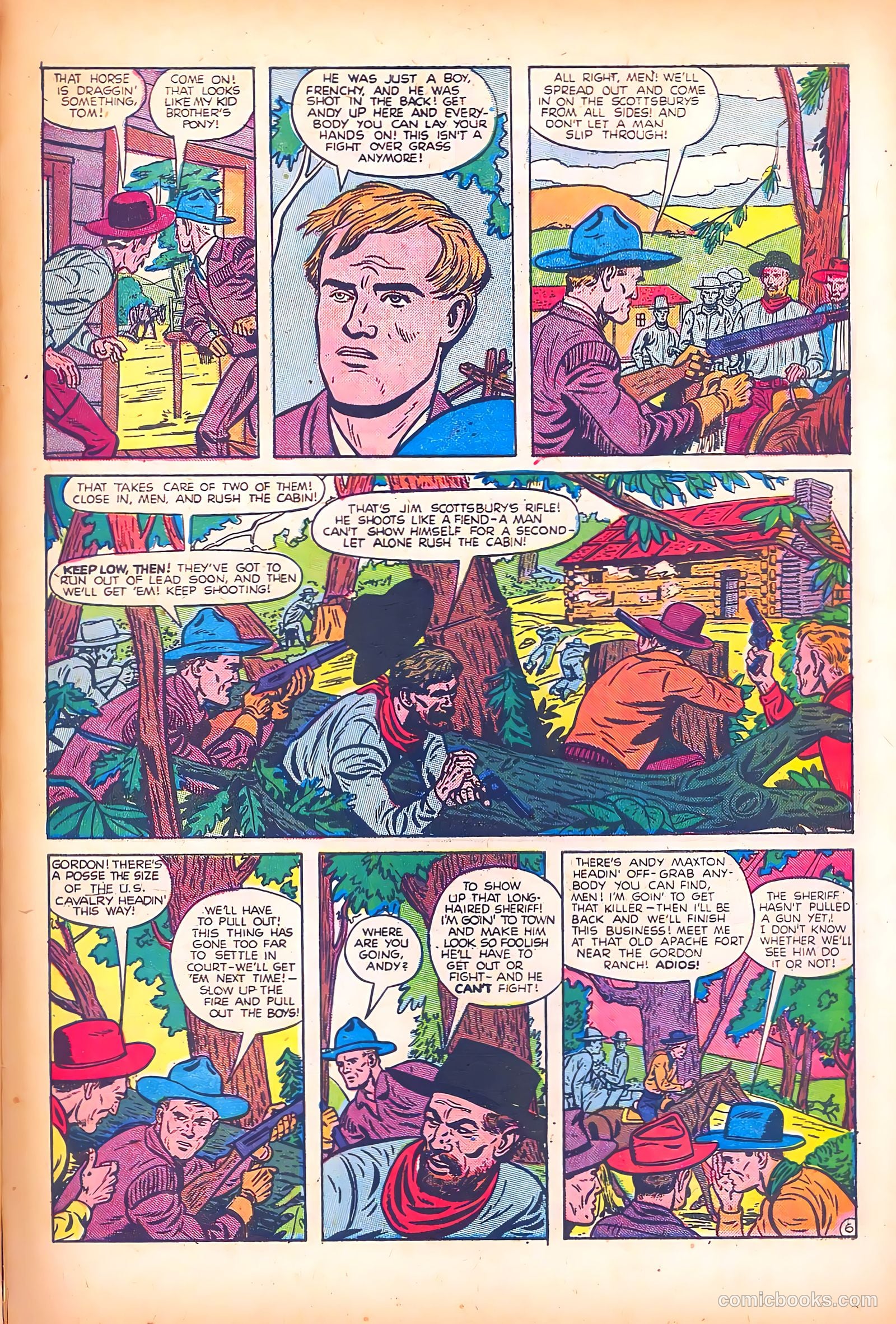 Black Diamond Western #13 (1949) — page 43 of 53