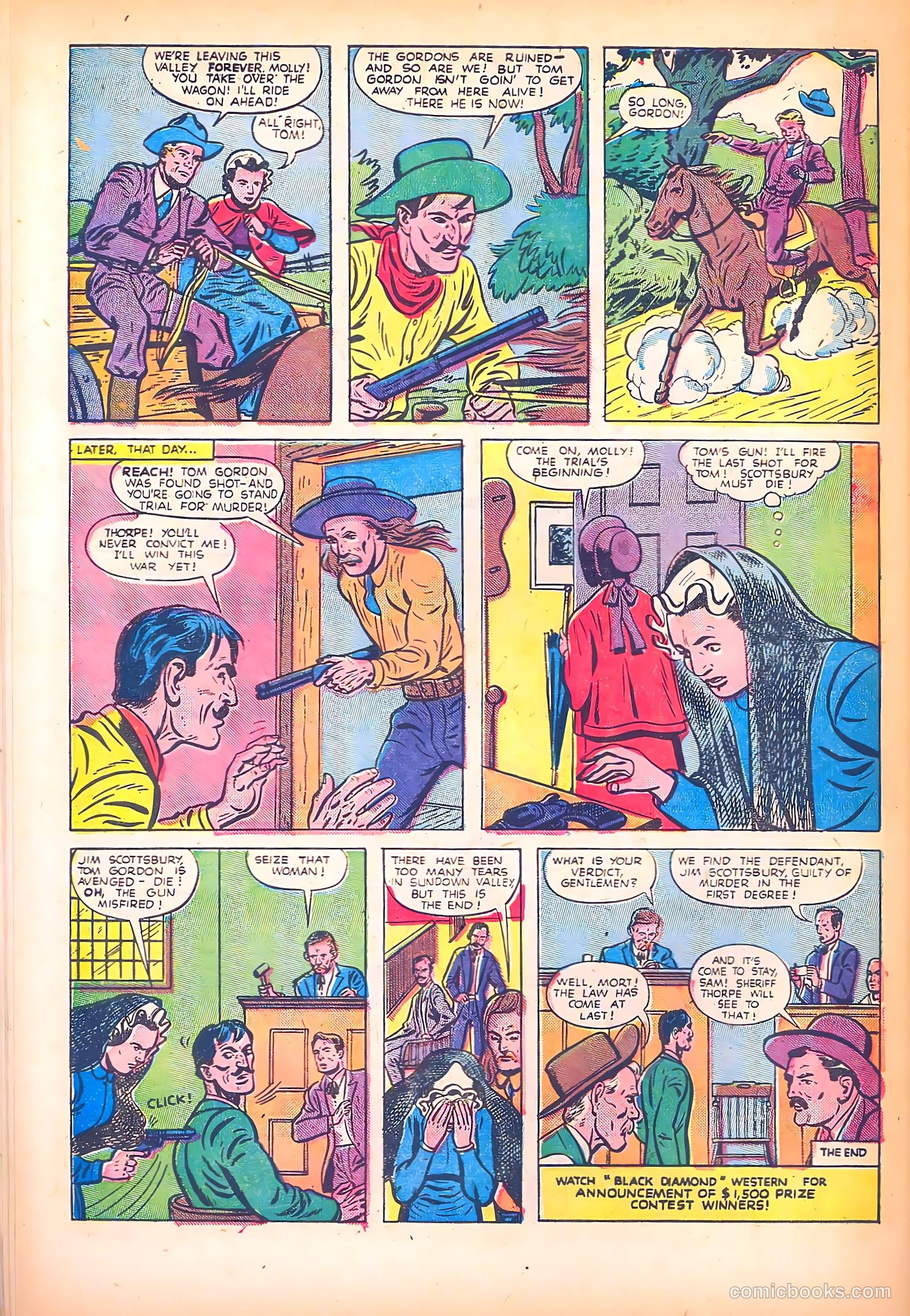 Black Diamond Western #13 (1949) — page 46 of 53