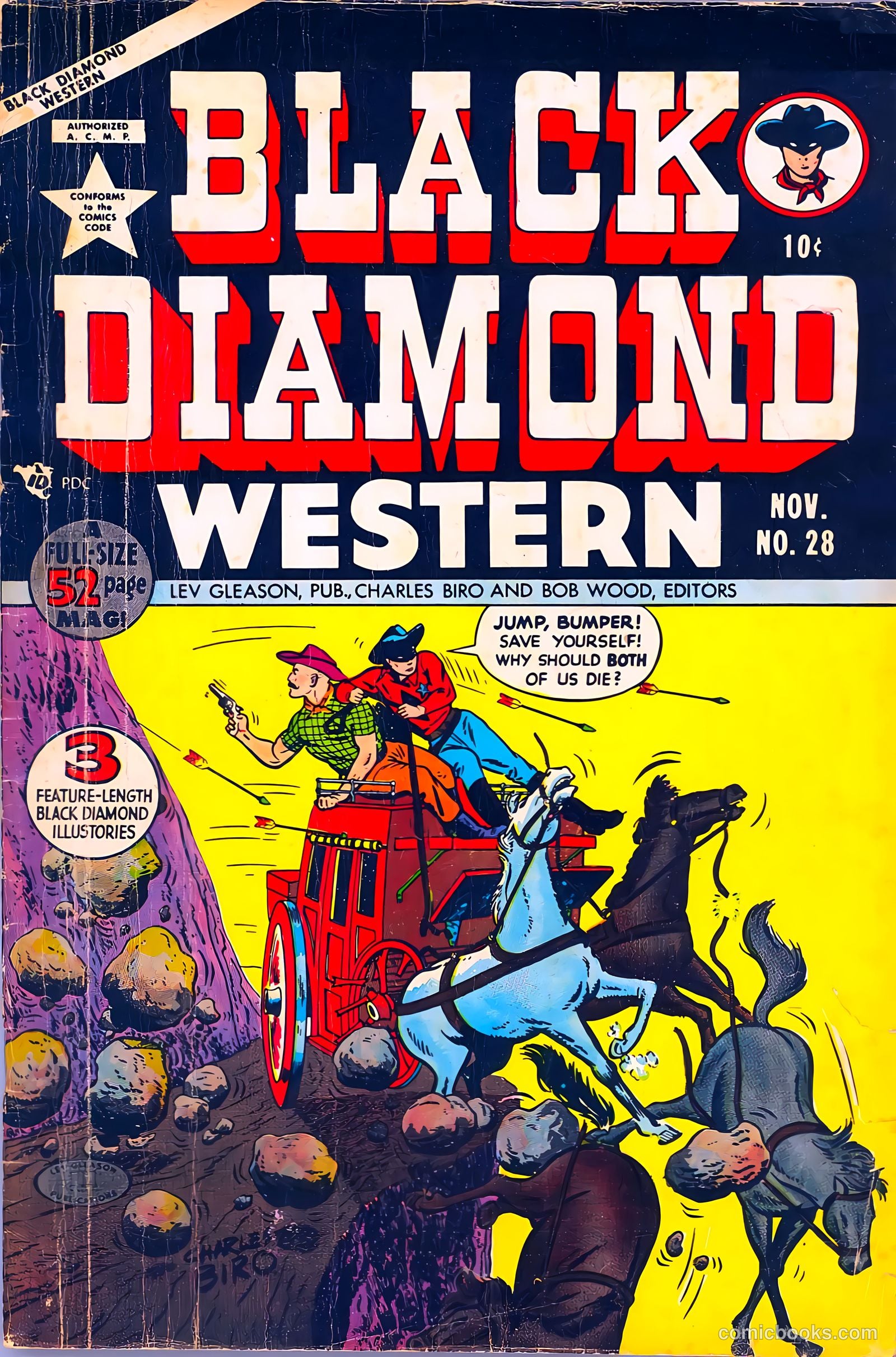 Black Diamond Western #28 (1951) — page 1 of 52