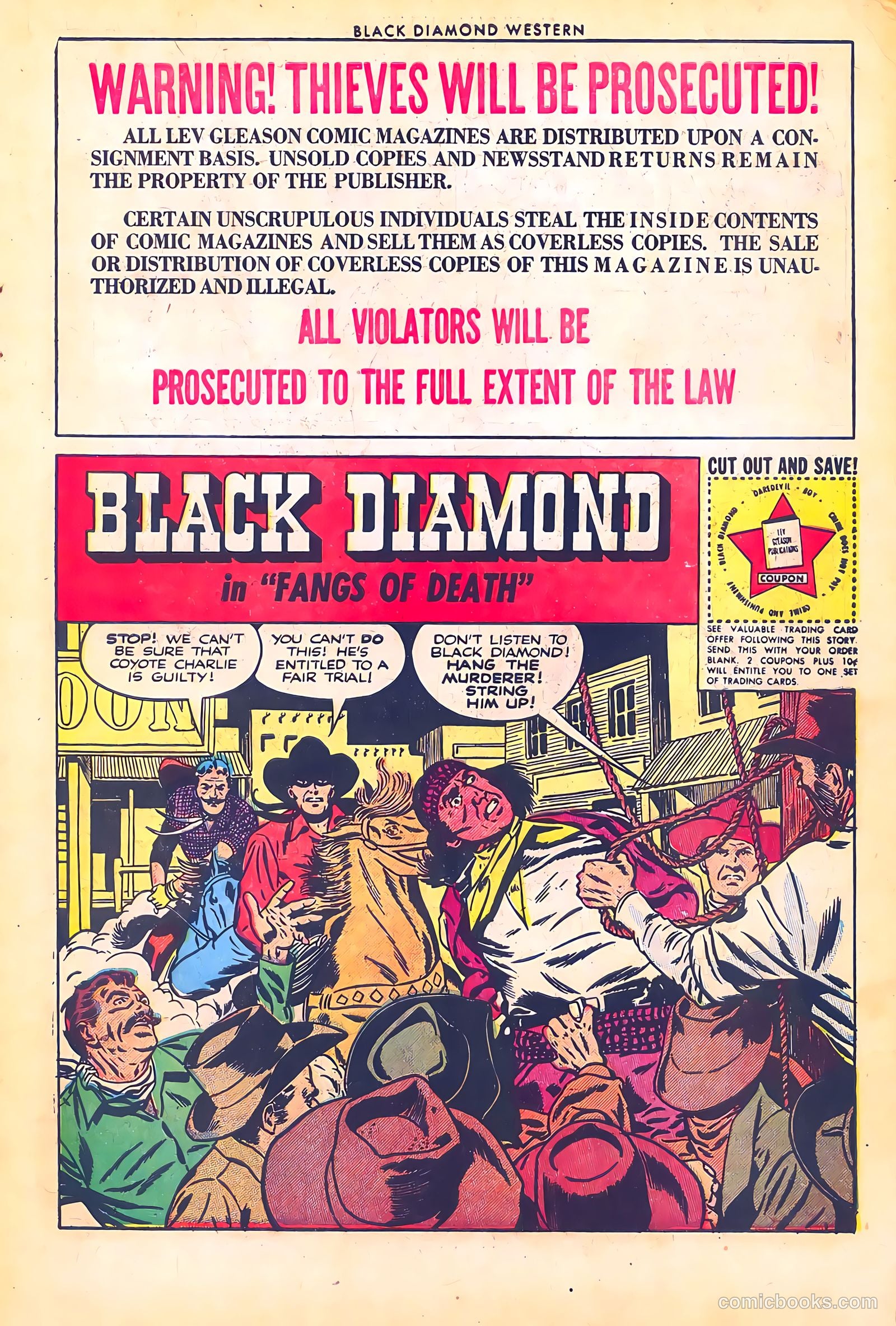 Black Diamond Western #38 (1952) — page 4 of 37