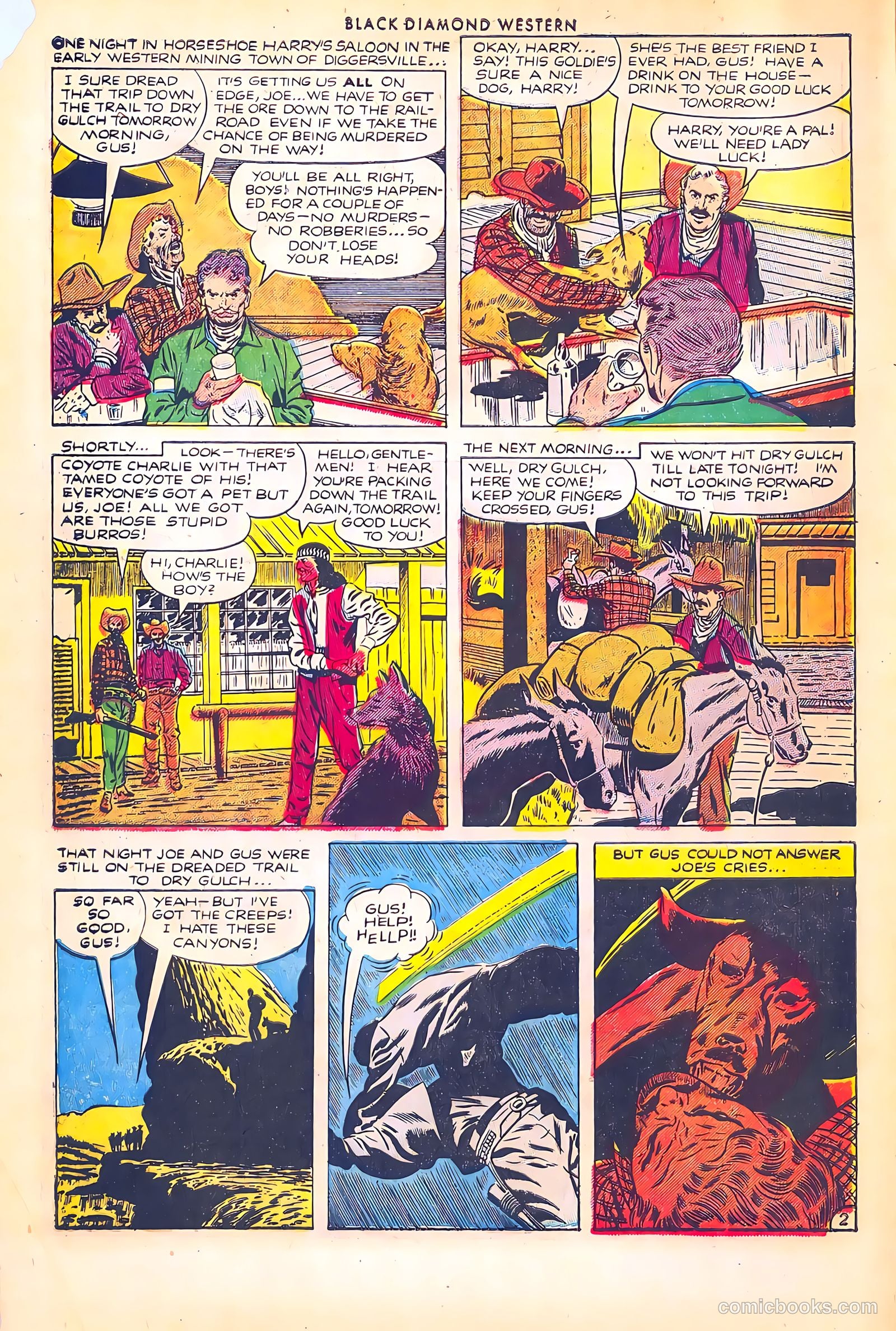 Black Diamond Western #38 (1952) — page 5 of 37