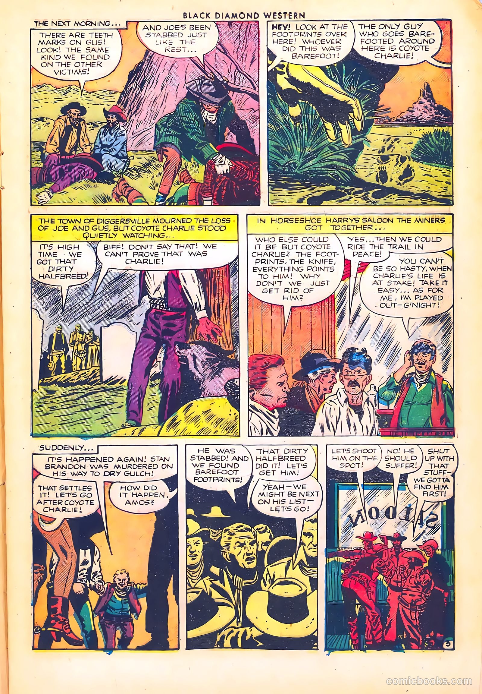 Black Diamond Western #38 (1952) — page 6 of 37