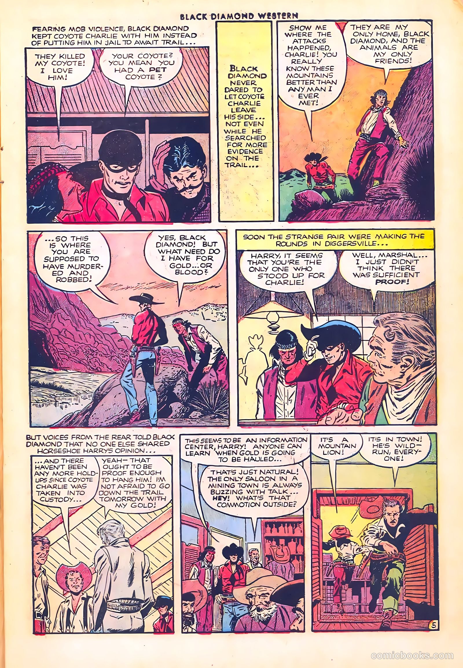 Black Diamond Western #38 (1952) — page 8 of 37