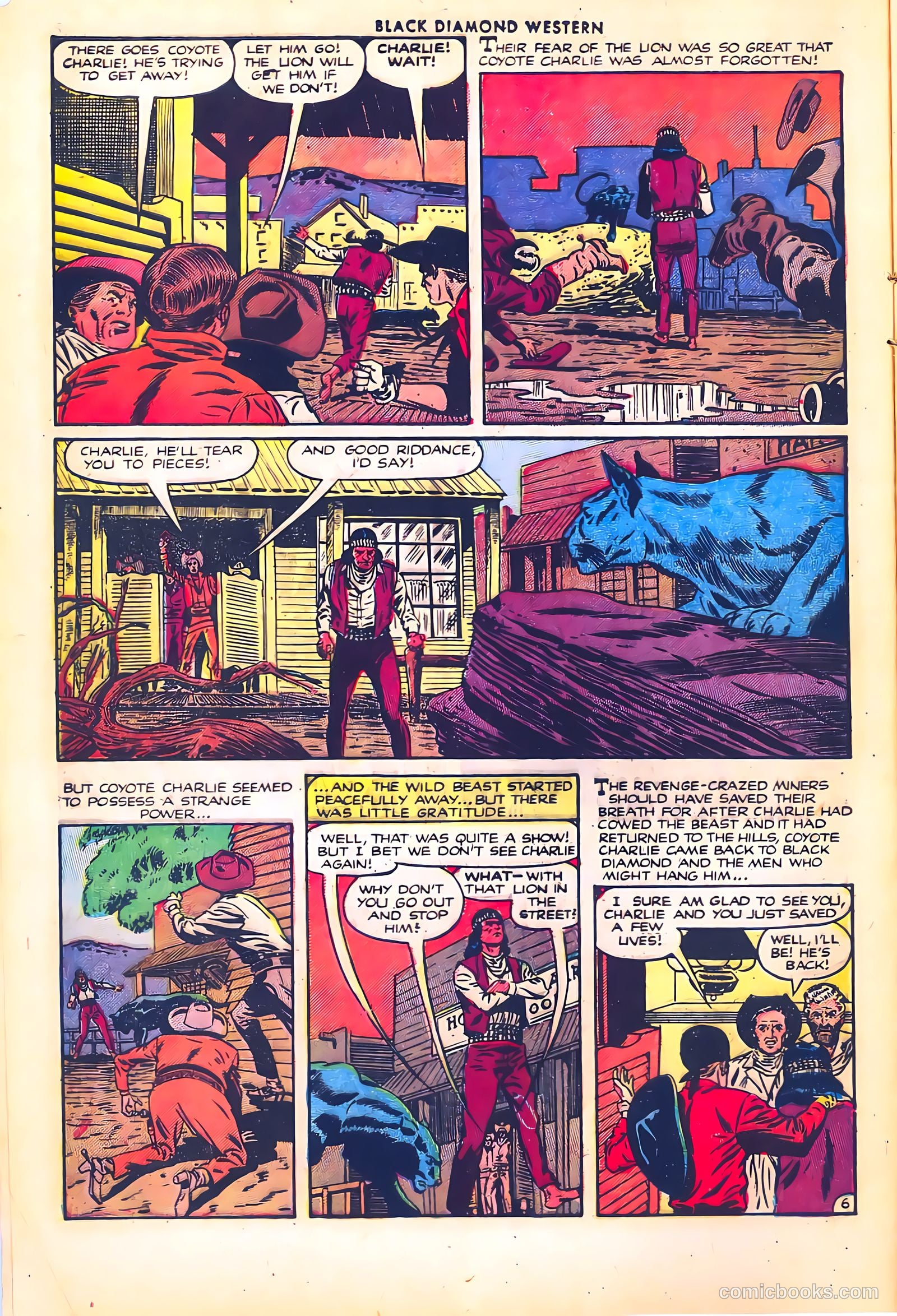 Black Diamond Western #38 (1952) — page 9 of 37