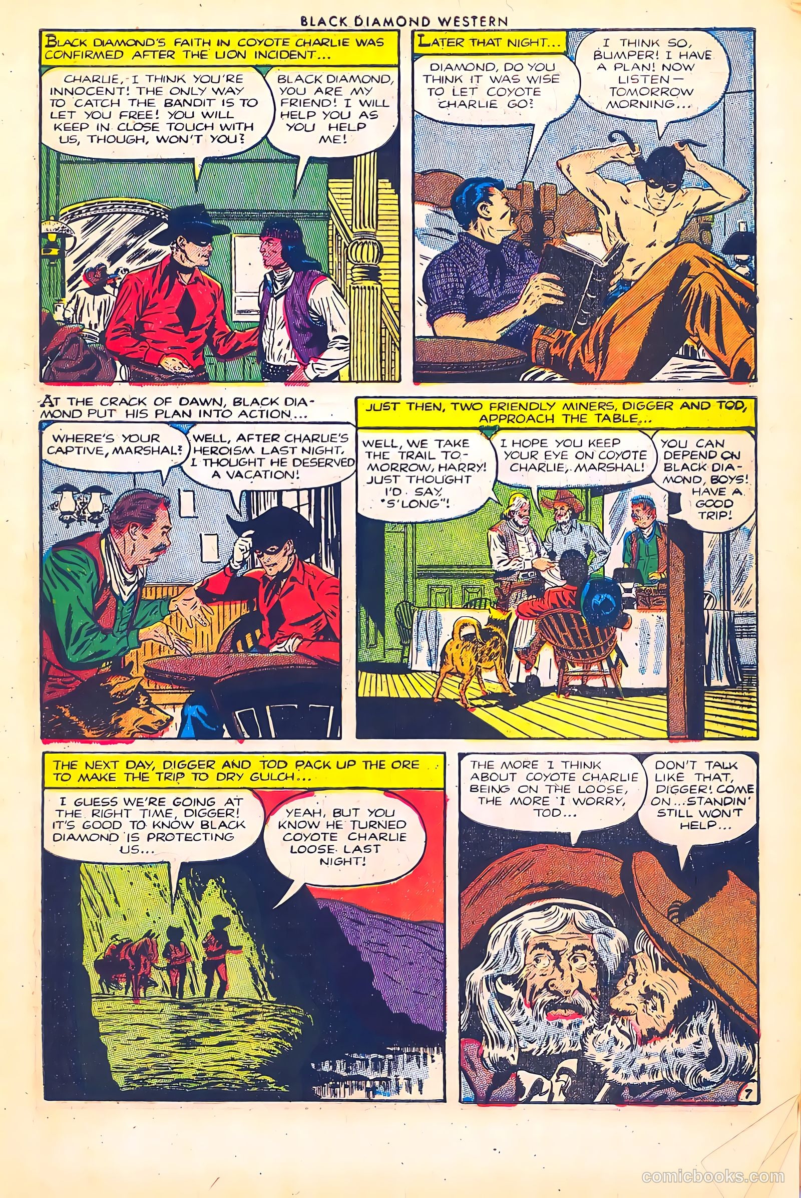 Black Diamond Western #38 (1952) — page 10 of 37