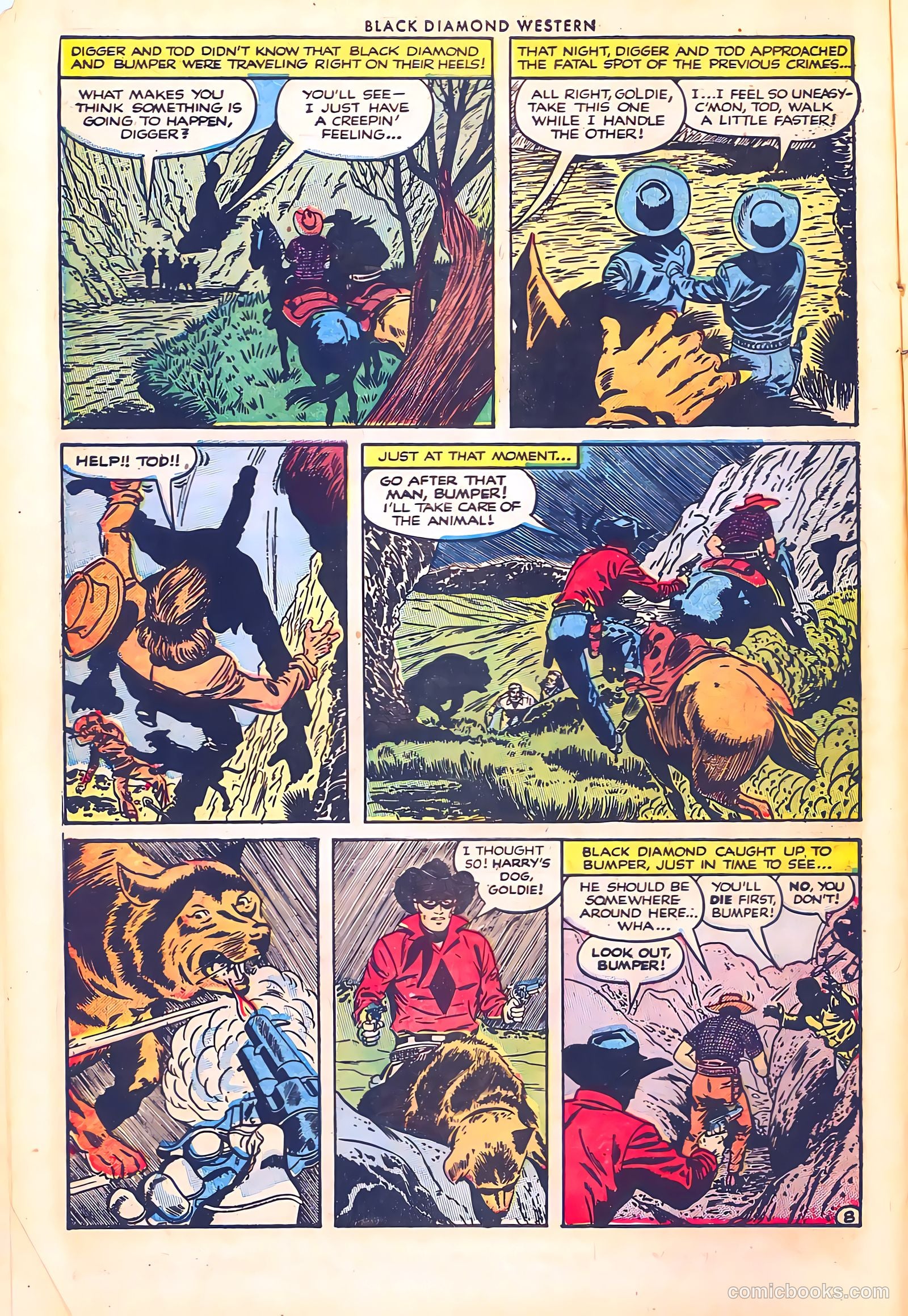 Black Diamond Western #38 (1952) — page 11 of 37