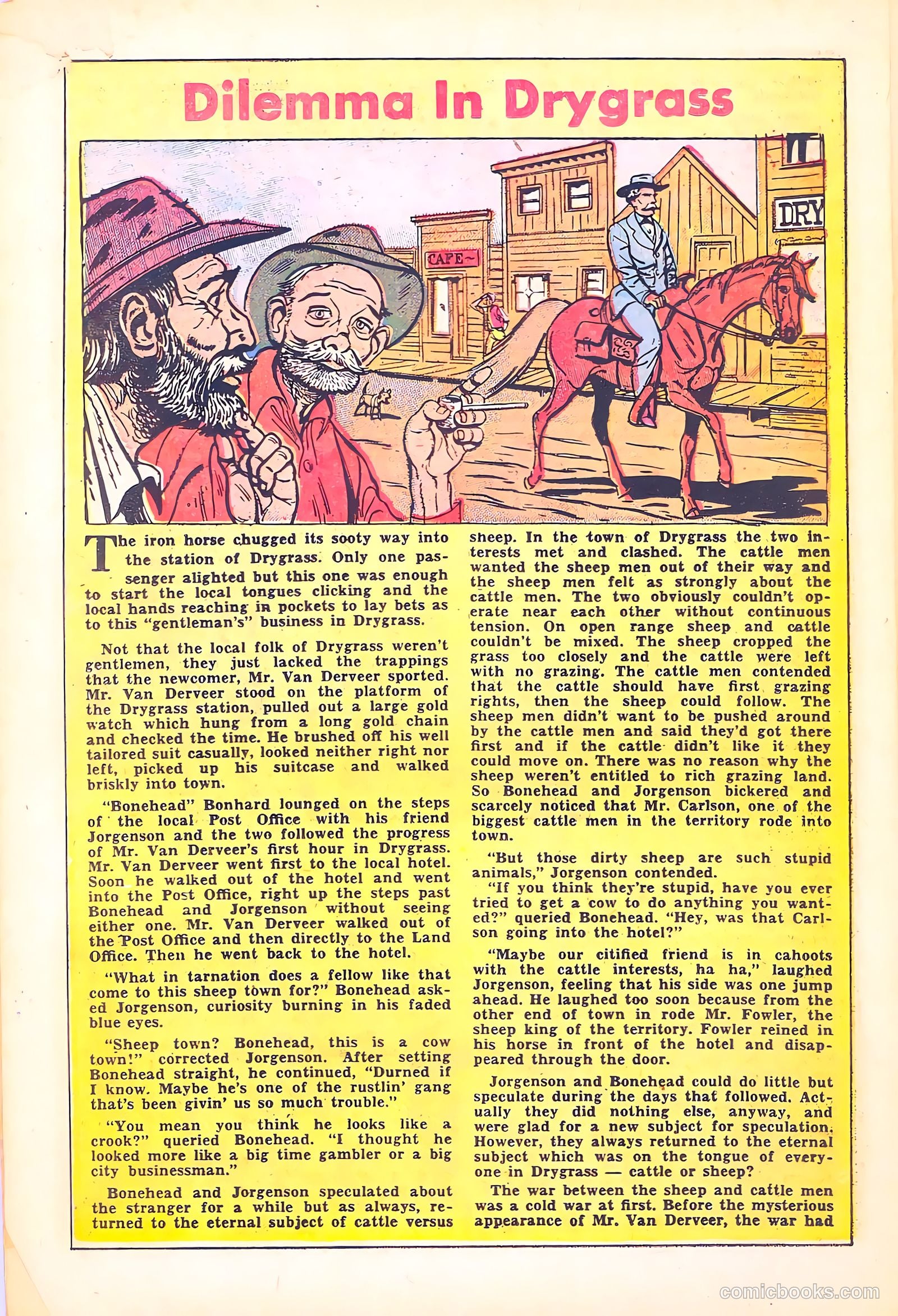 Black Diamond Western #38 (1952) — page 23 of 37