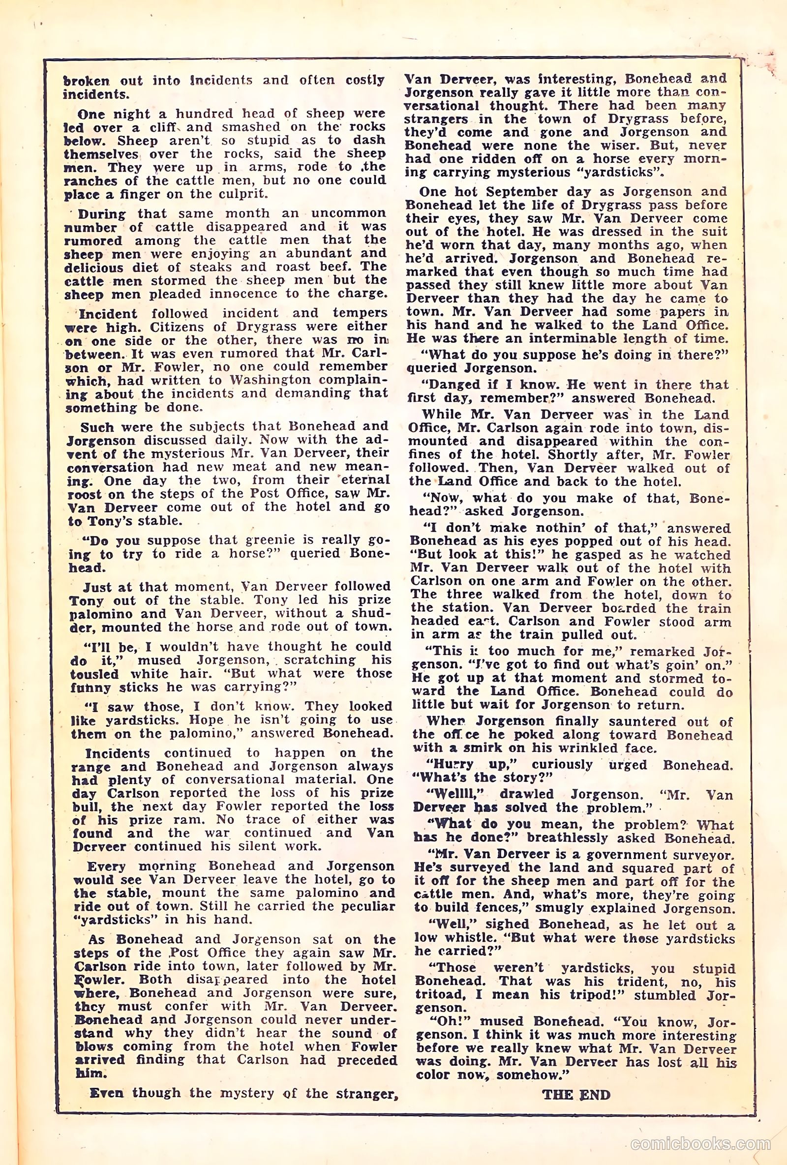 Black Diamond Western #38 (1952) — page 24 of 37