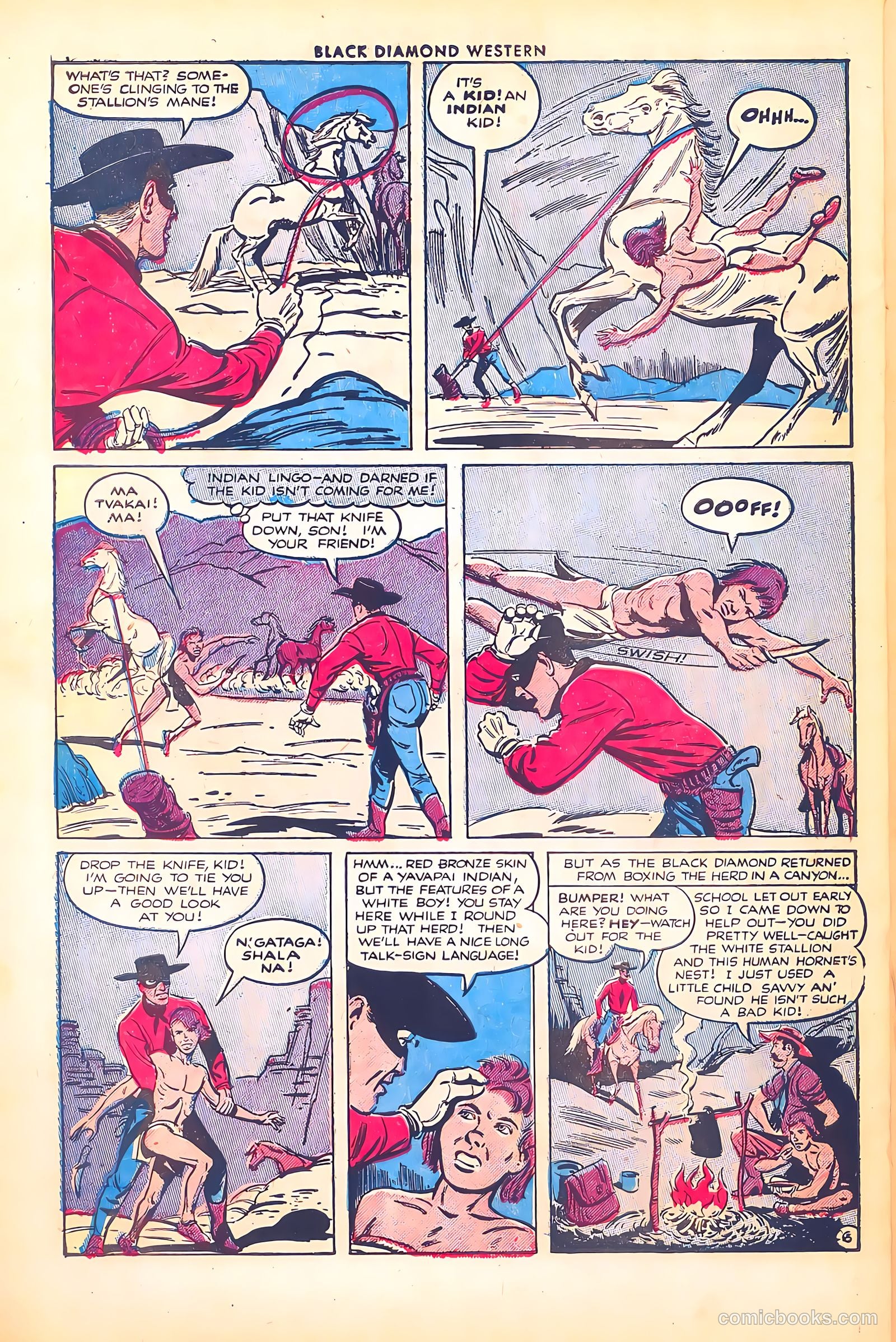 Black Diamond Western #38 (1952) — page 31 of 37