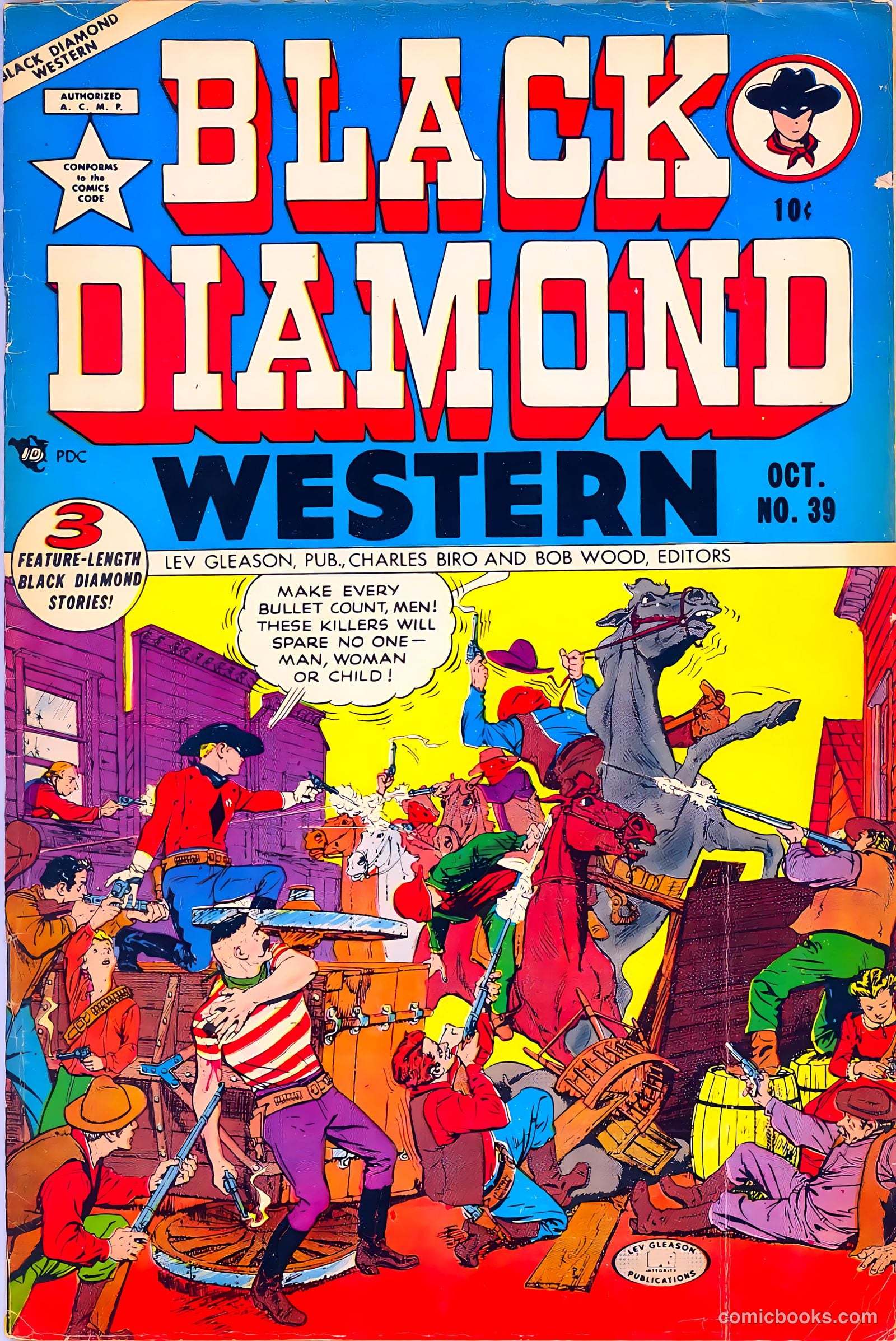 Black Diamond Western #39 (1952) — page 2 of 37