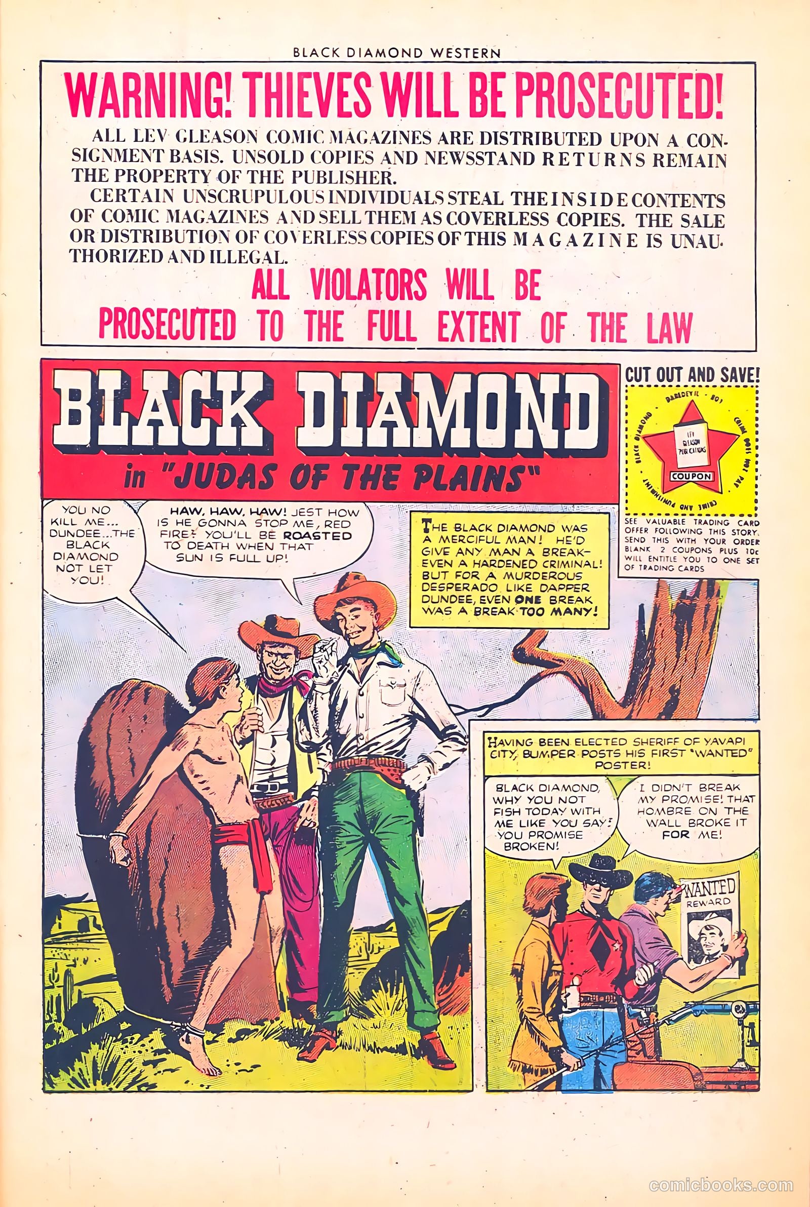 Black Diamond Western #39 (1952) — page 4 of 37