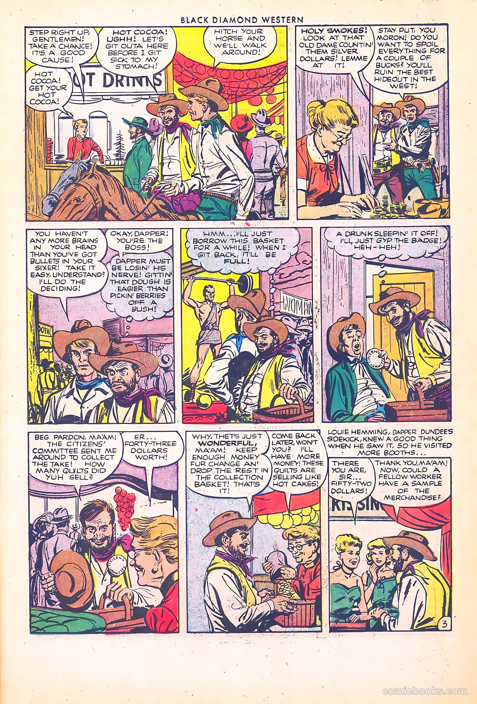 Black Diamond Western #39 (1952) — page 6 of 37