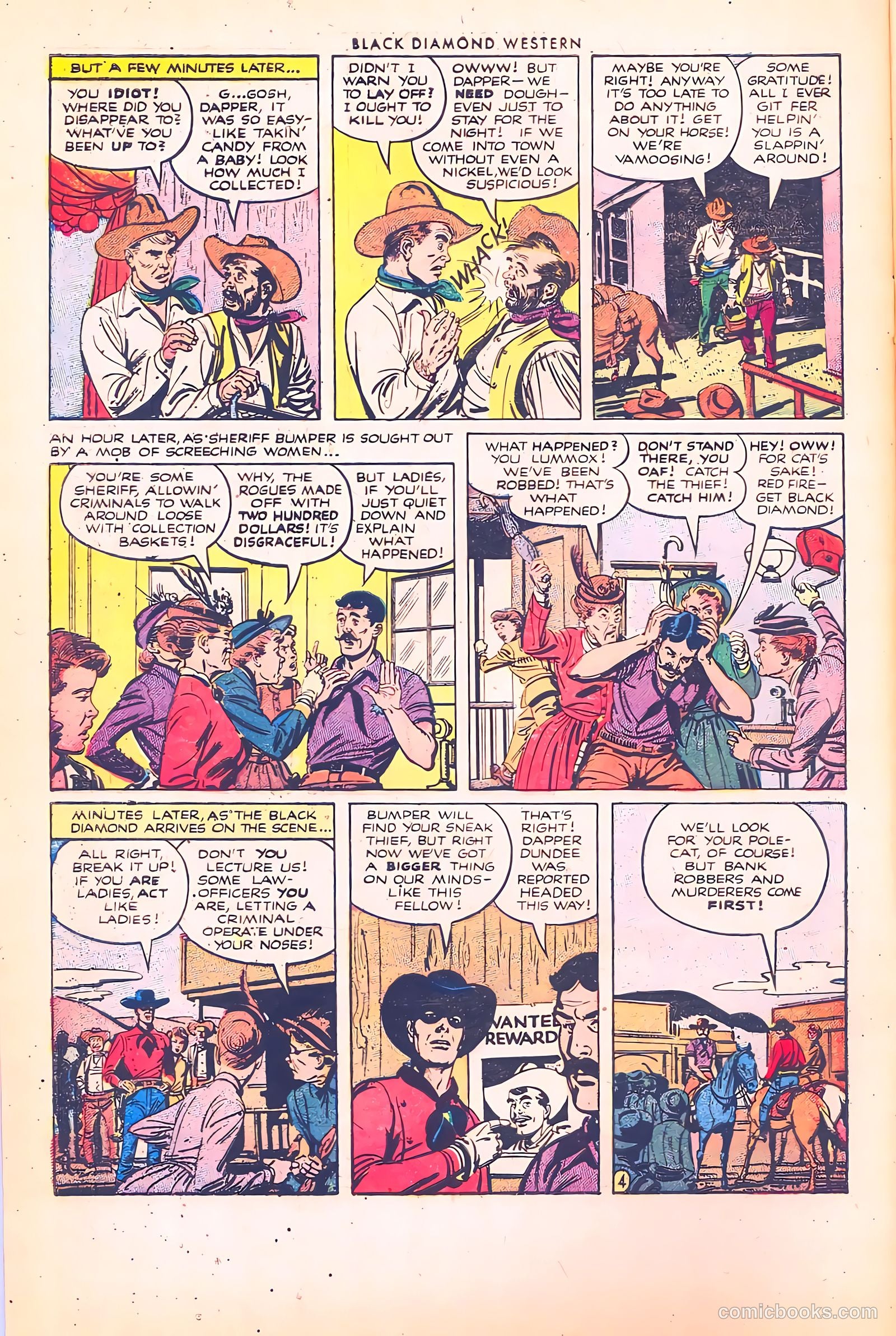 Black Diamond Western #39 (1952) — page 7 of 37