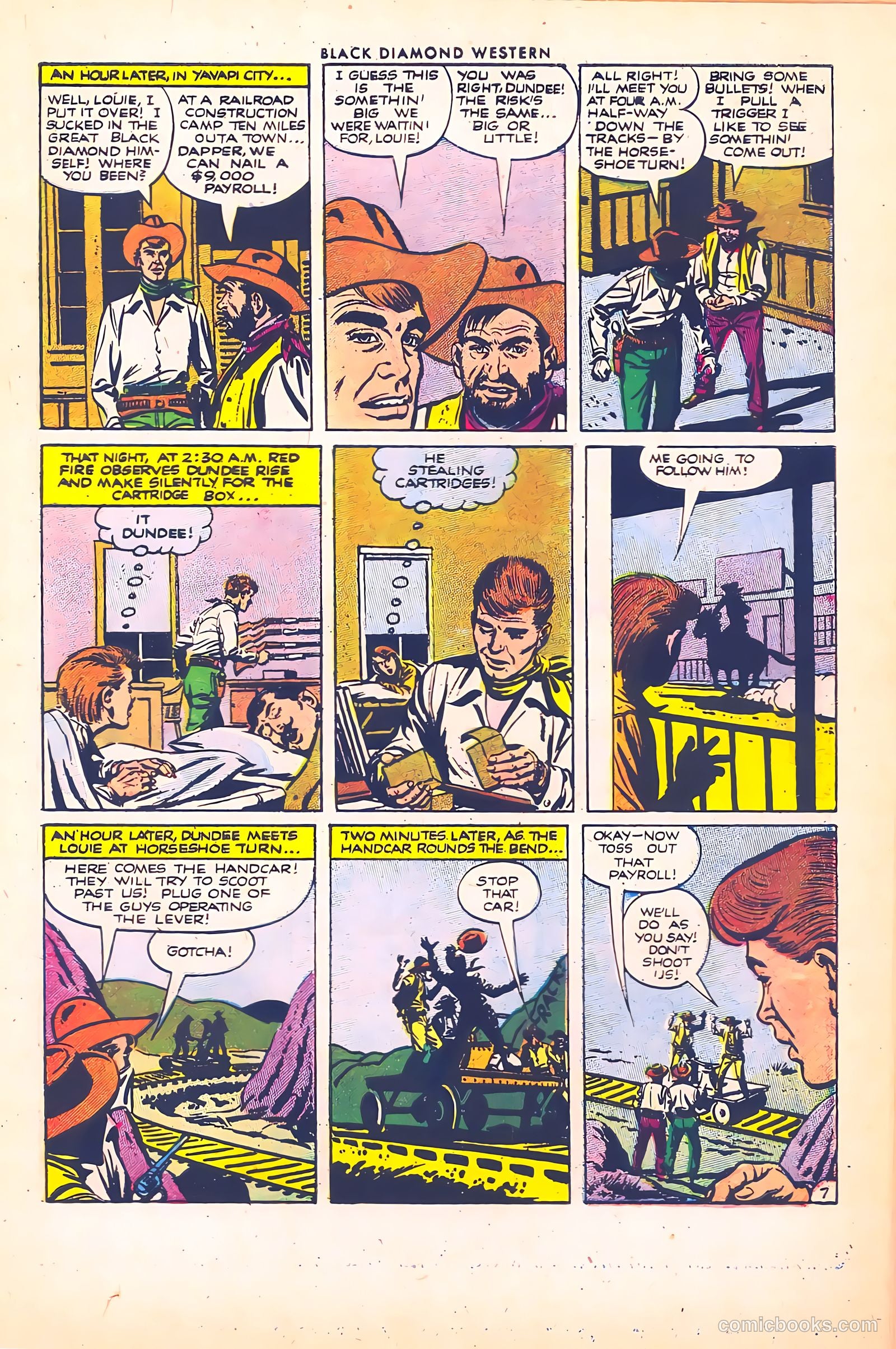 Black Diamond Western #39 (1952) — page 10 of 37