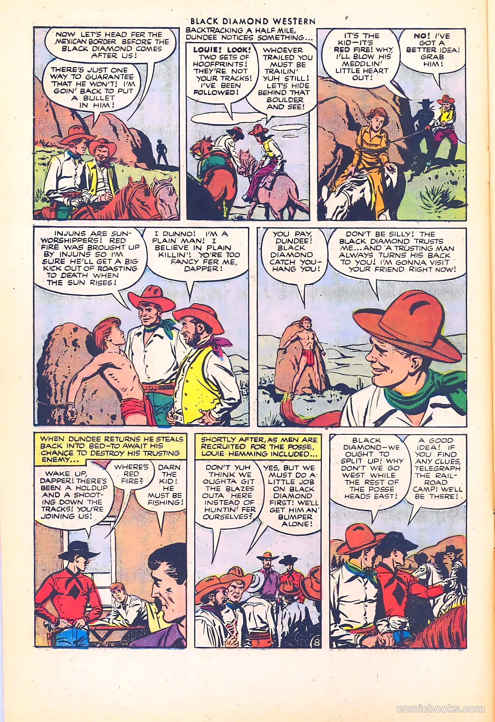 Black Diamond Western #39 (1952) — page 11 of 37