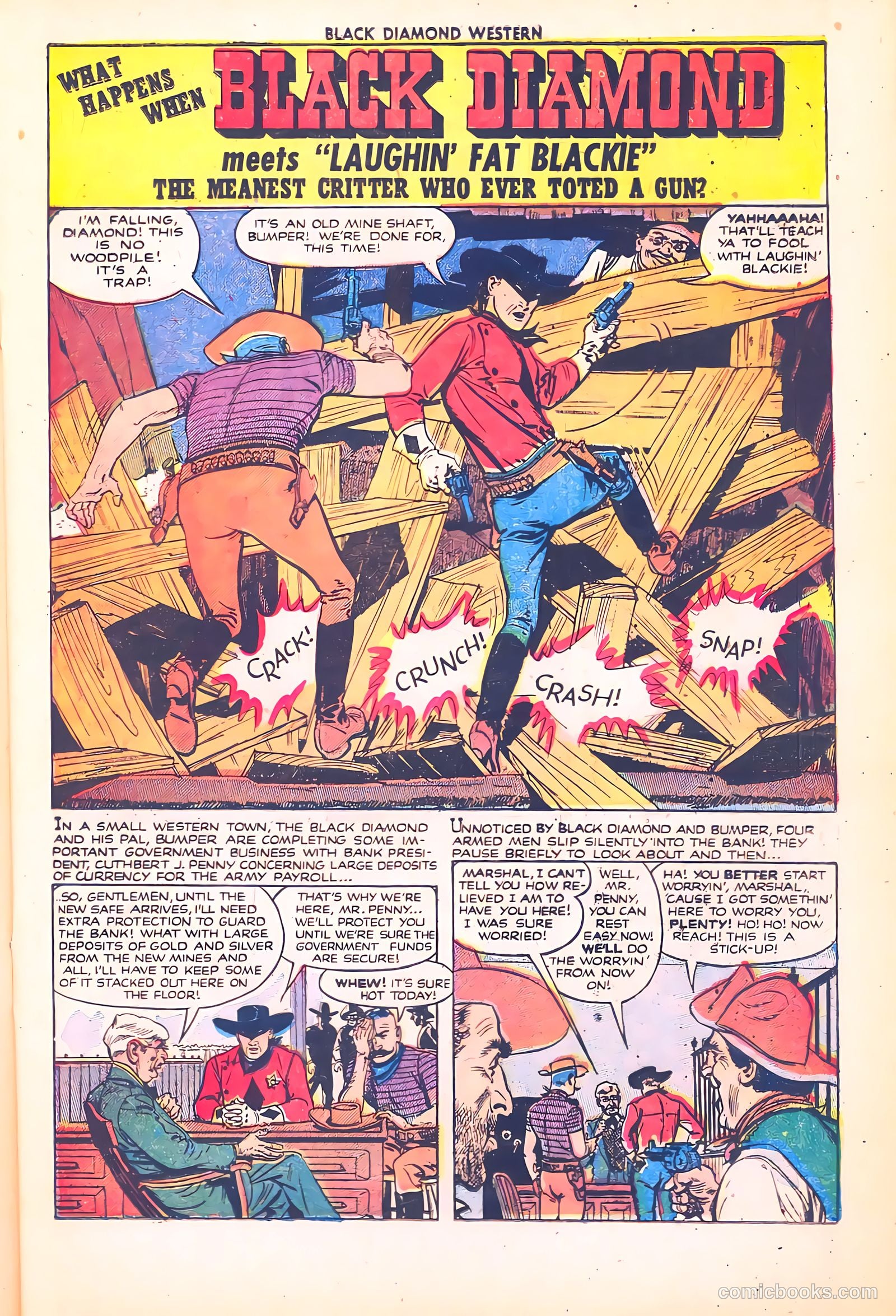 Black Diamond Western #39 (1952) — page 16 of 37